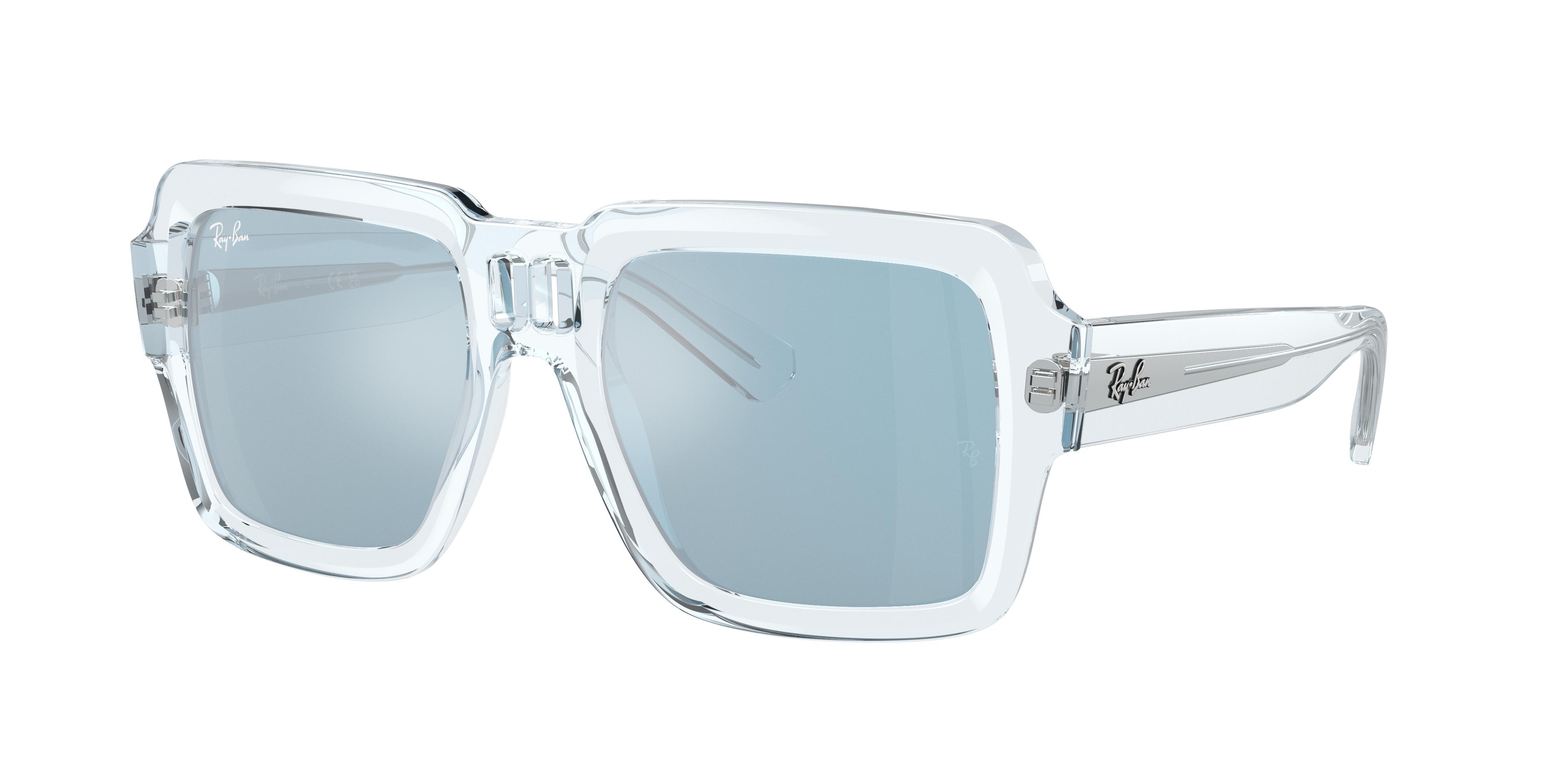 Ray-Ban Magellan Bio-based Sunglasses Frame Blue Lenses in Black | Lyst