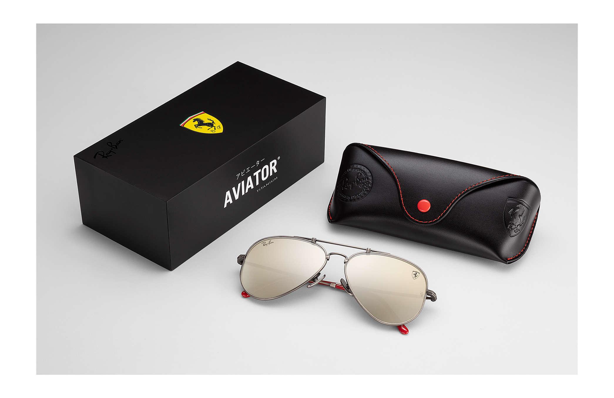 Ray-Ban Rb8125m Scuderia Ferrari Italy Limited Edition Gunmetal | Lyst