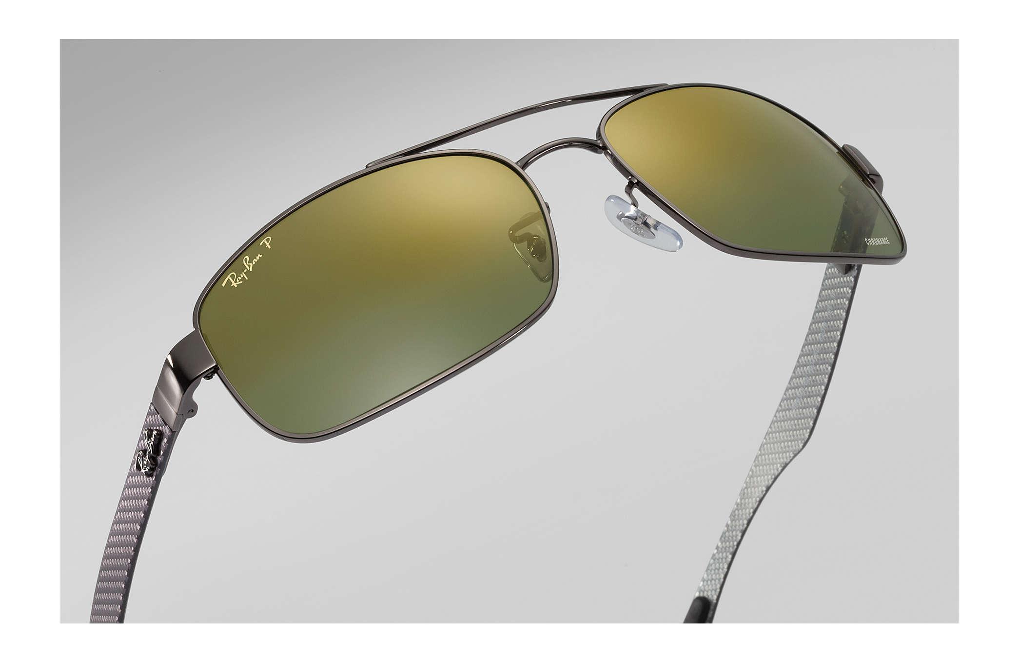 ray ban chromance green