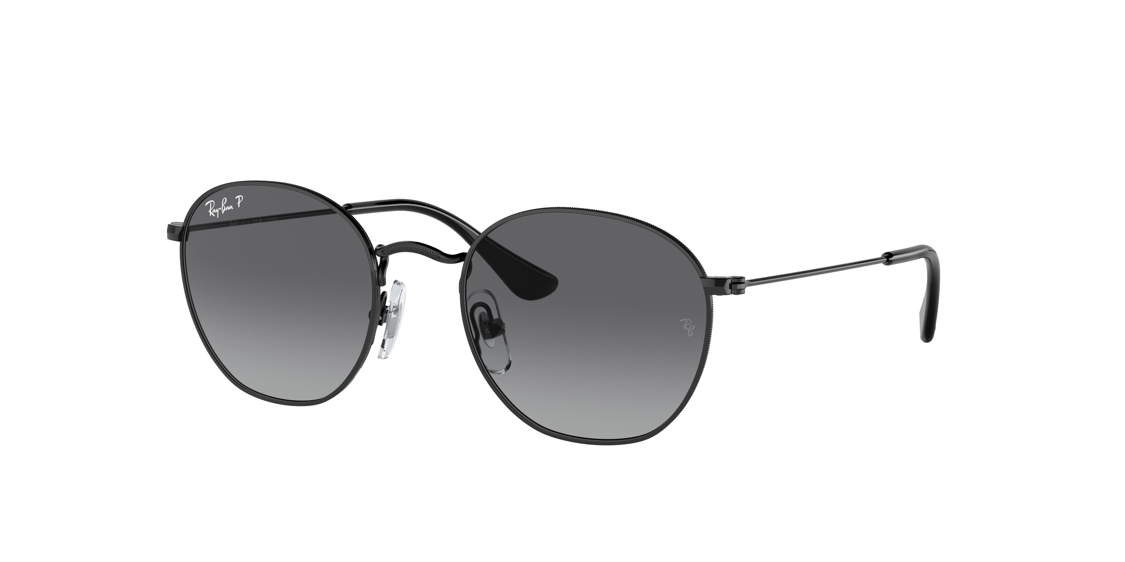 Ray-Ban Rob Kids Sunglasses Black Frame Grey Lenses Polarized | Lyst