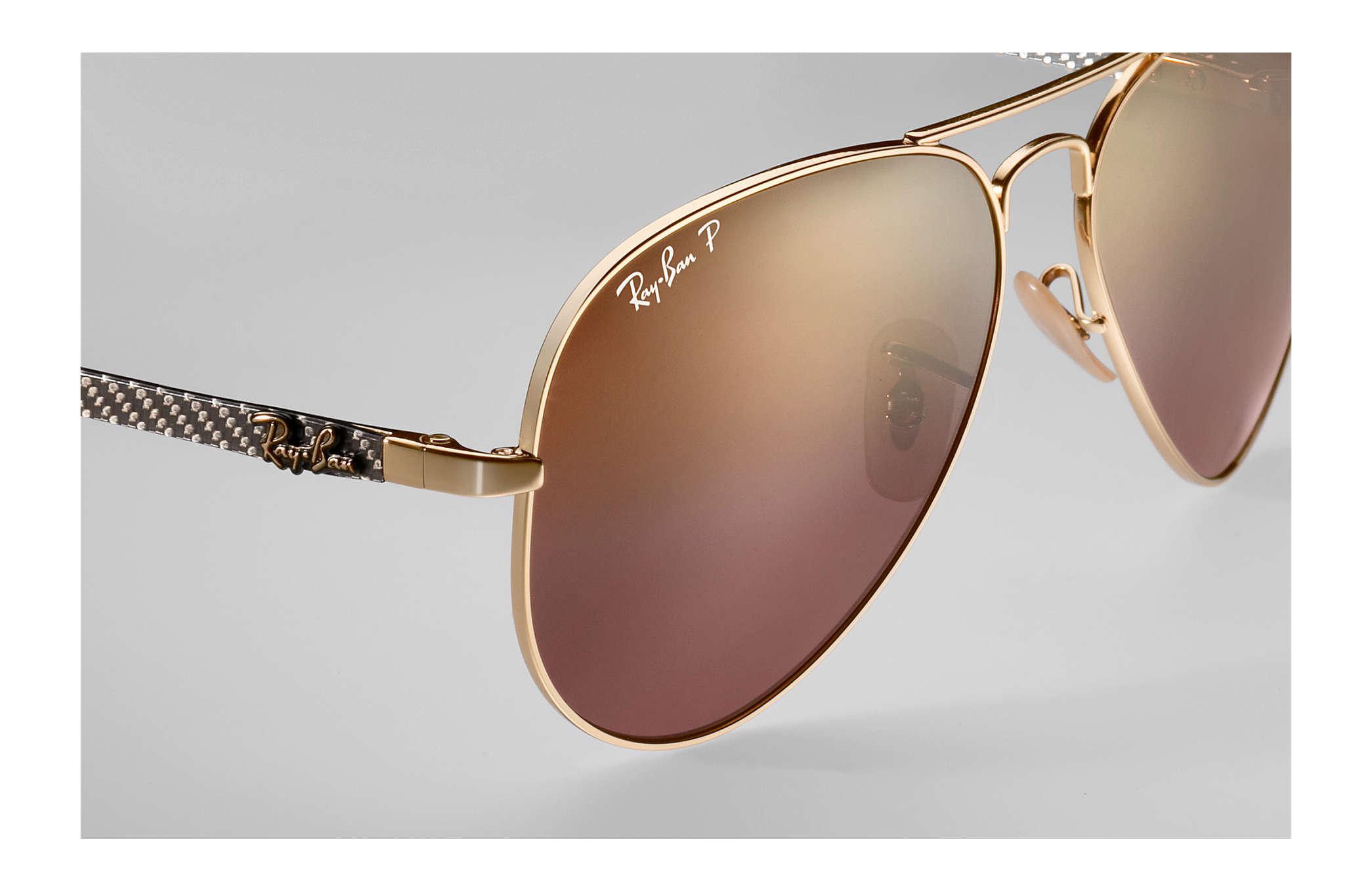 RayBan Rb8317 Chromance in Gold; Gold,Silver/Purple (Metallic) for Men