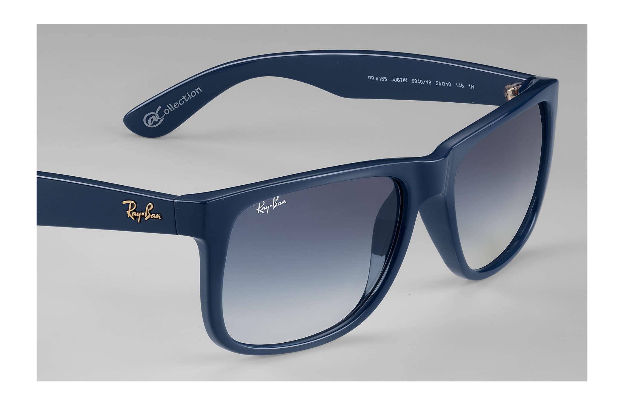 ray ban justin collection blue