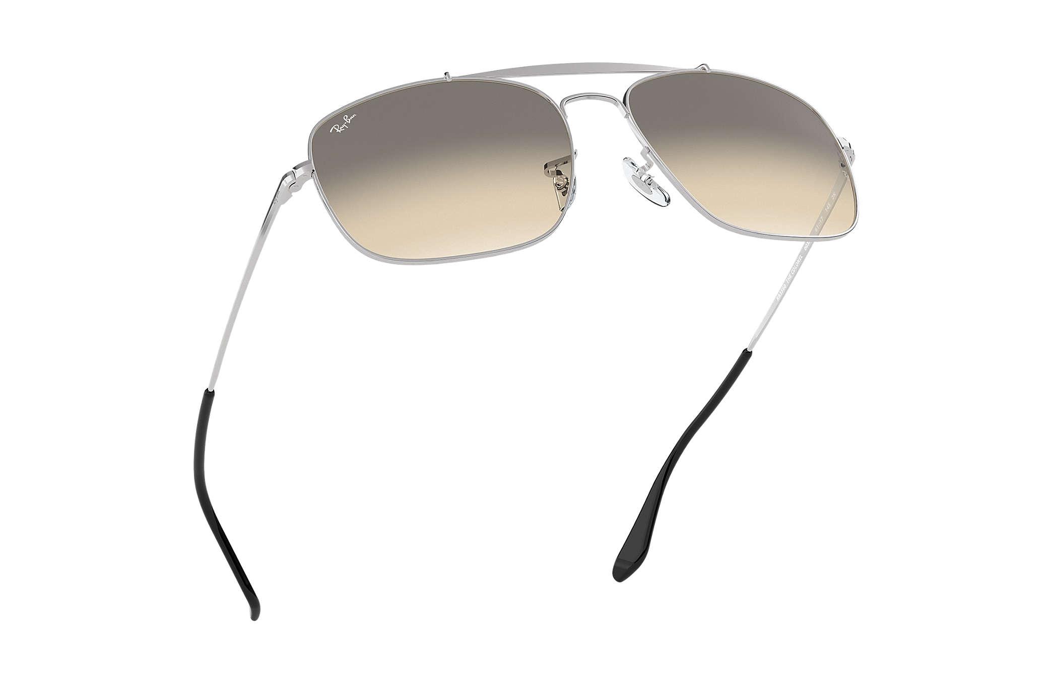 ray ban colonel silver