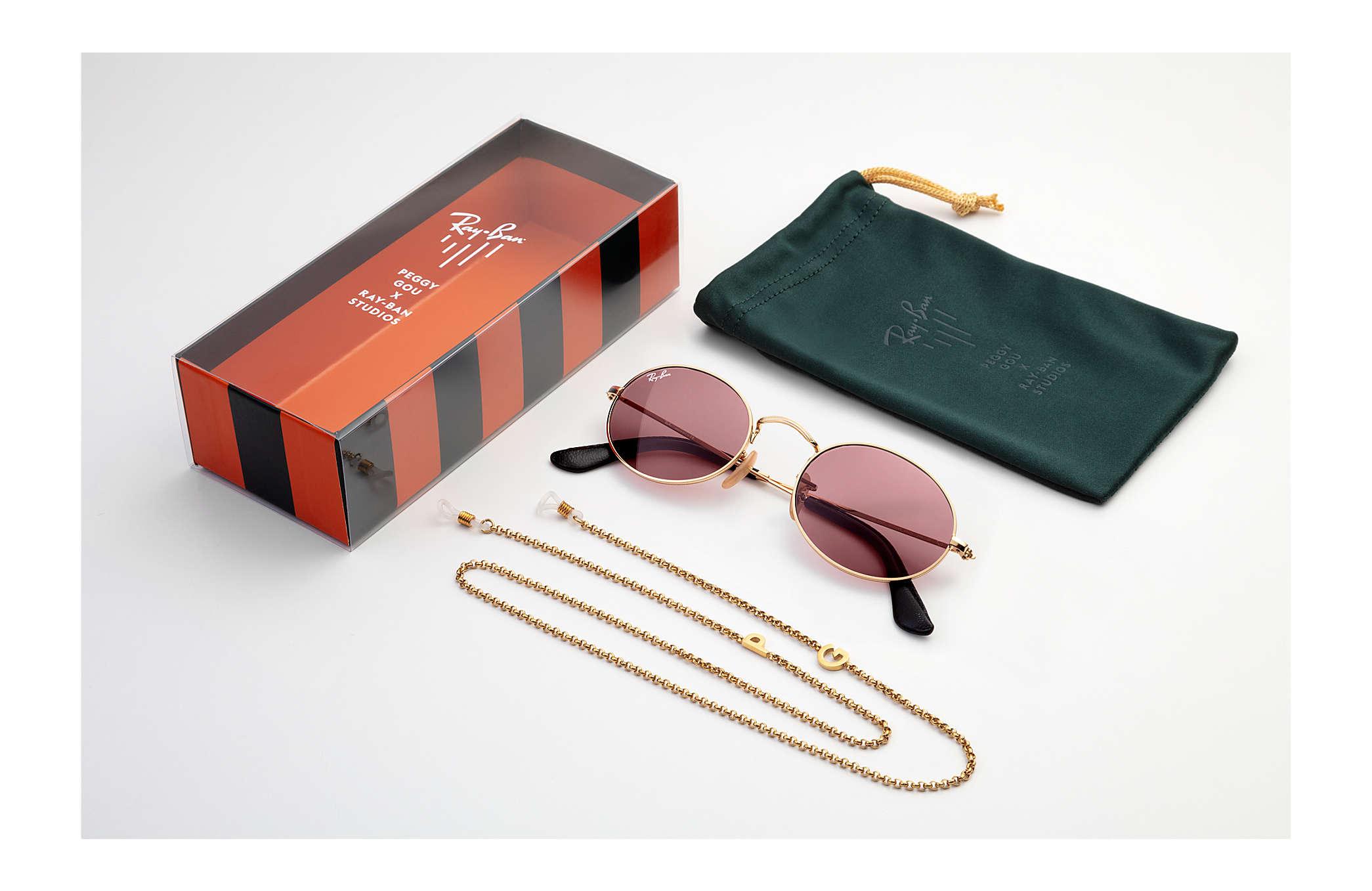 ray ban oval peggy gou