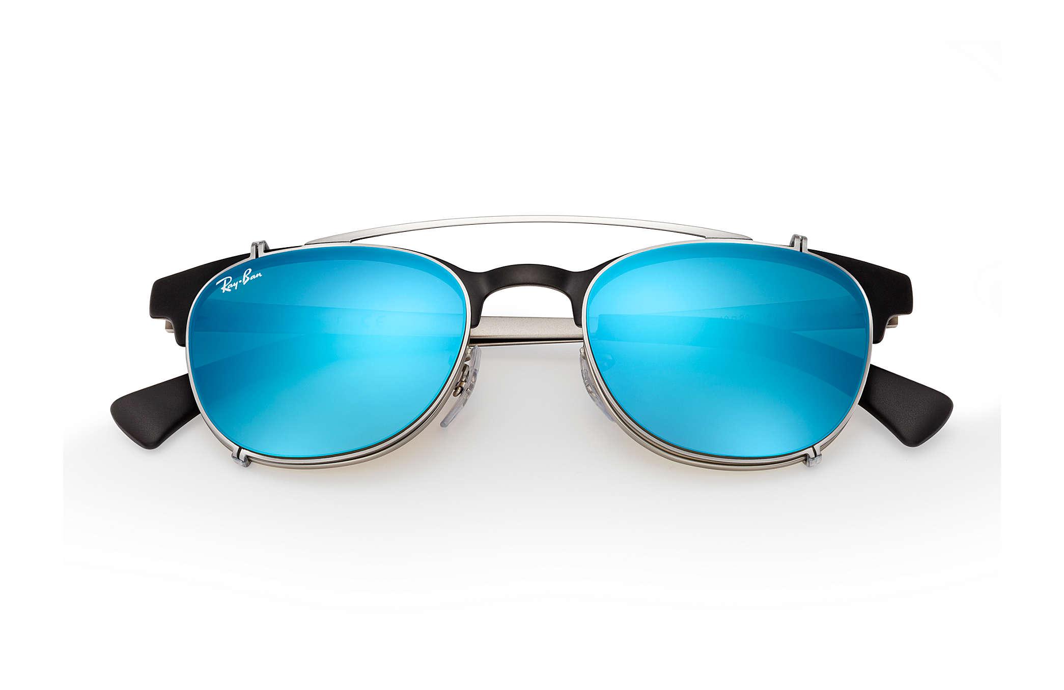 Ray-Ban Rb6317 Clip-on in Blue for Men - Lyst
