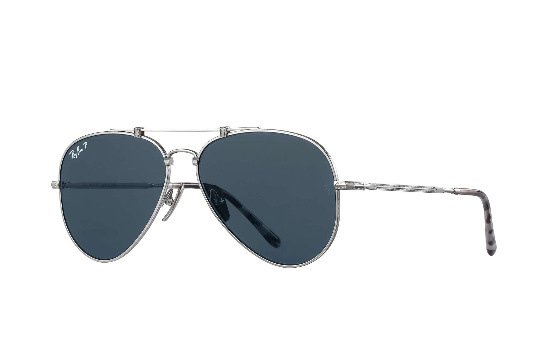 aviator titanium ray ban