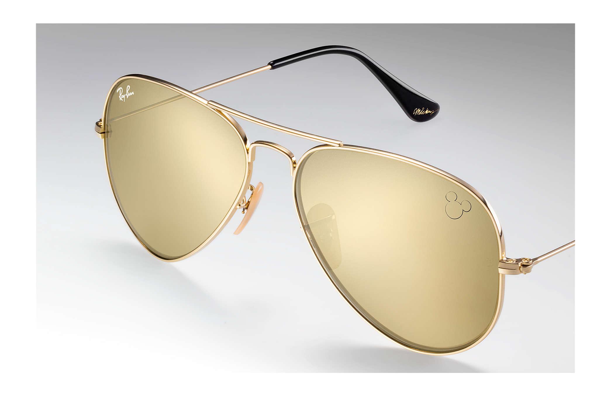 Ray-Ban Mickey M90th 24k Gold in 