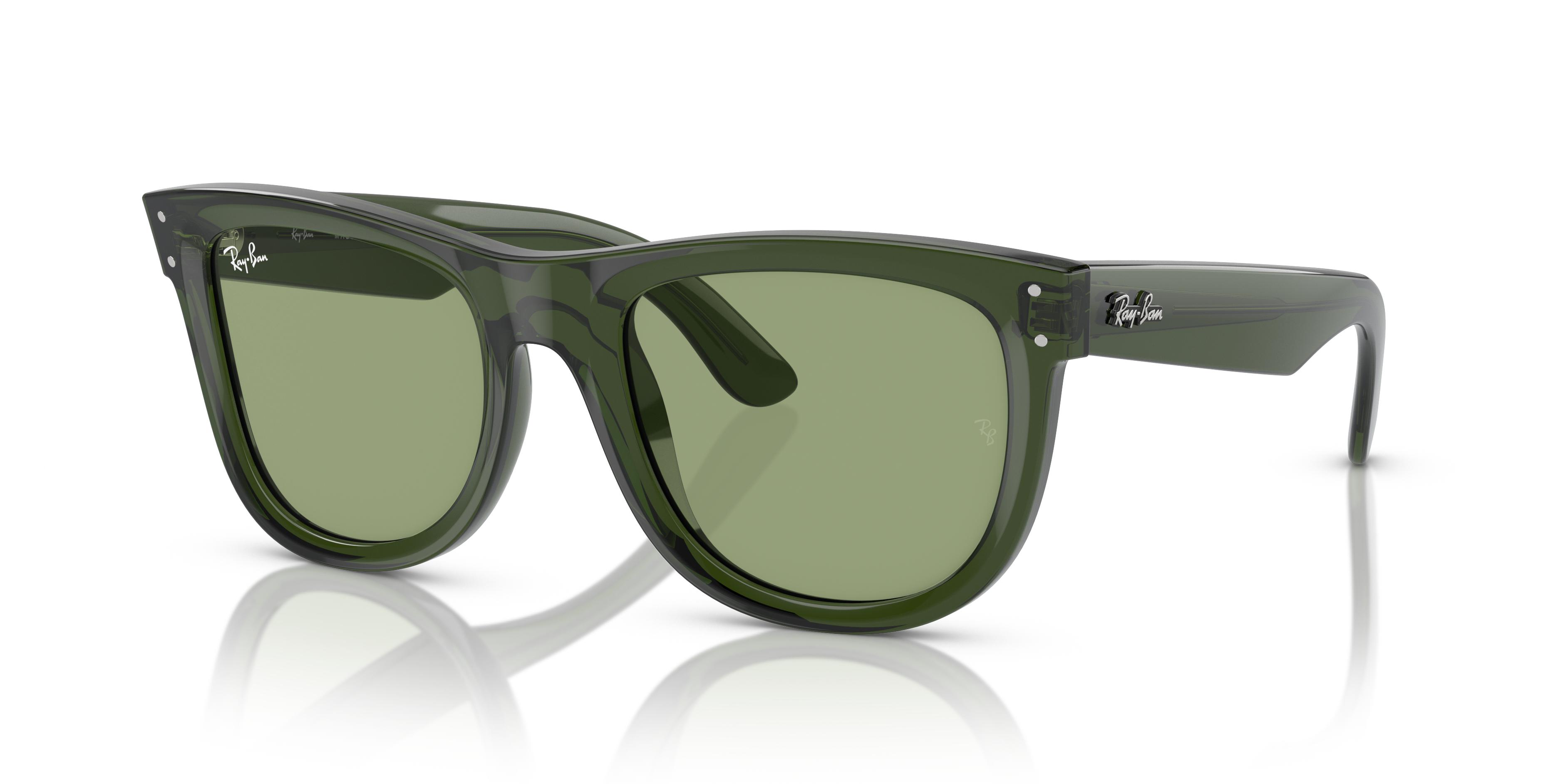 Ray-Ban Wayfarer Reverse Limited Sunglasses Frame Green Lenses Lyst