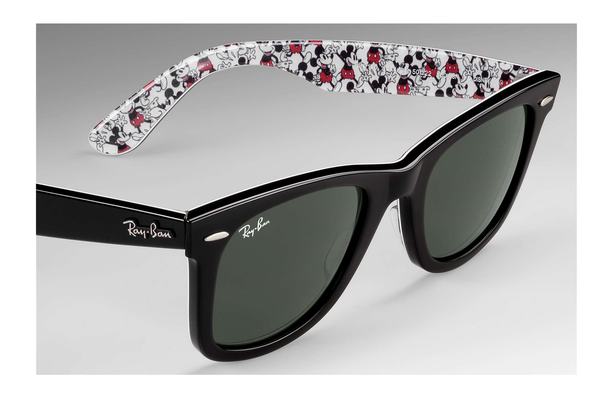 Ray-Ban Rb2140 Mickey M90th in Black | Lyst