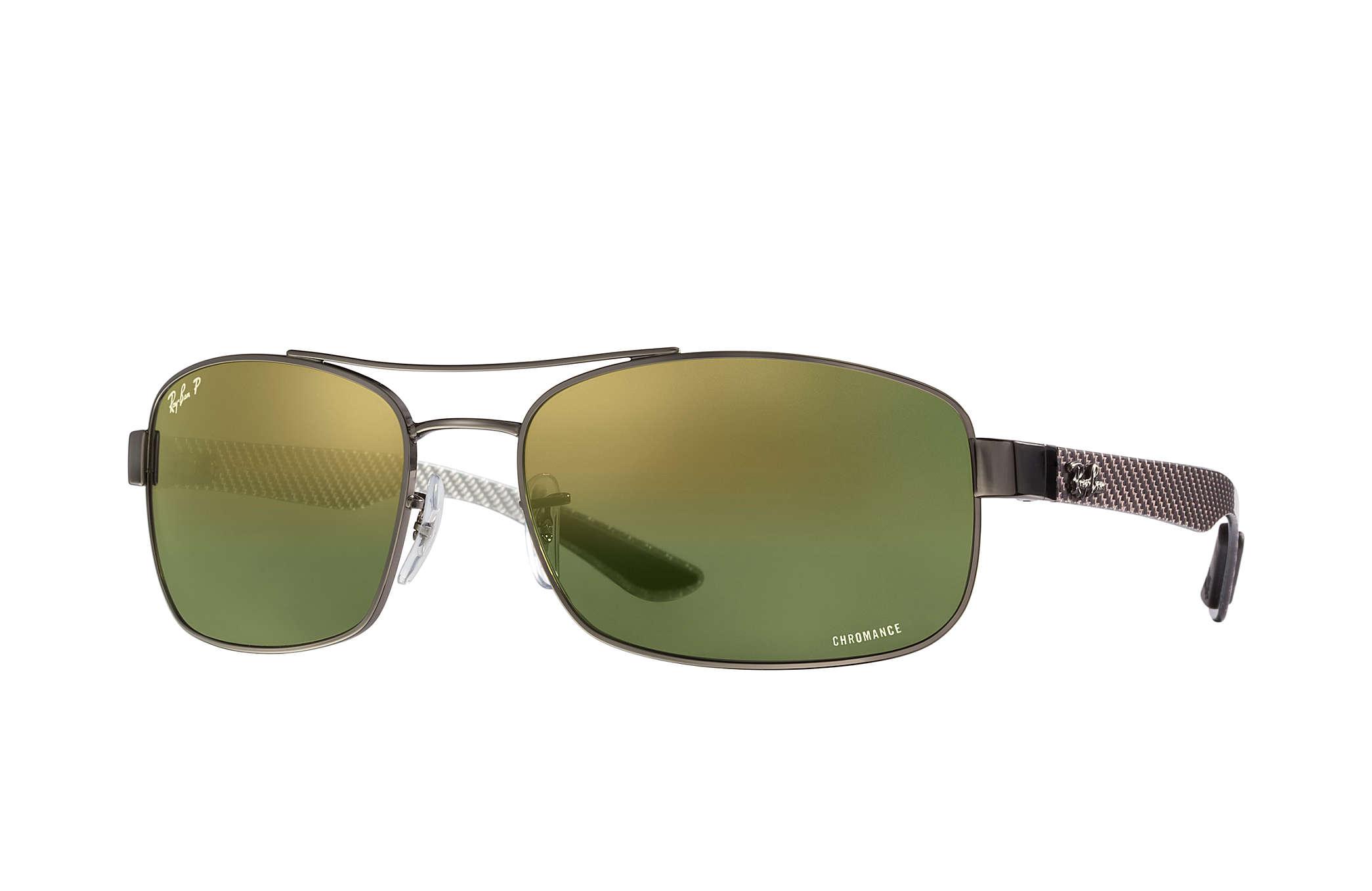 ray ban chromance green