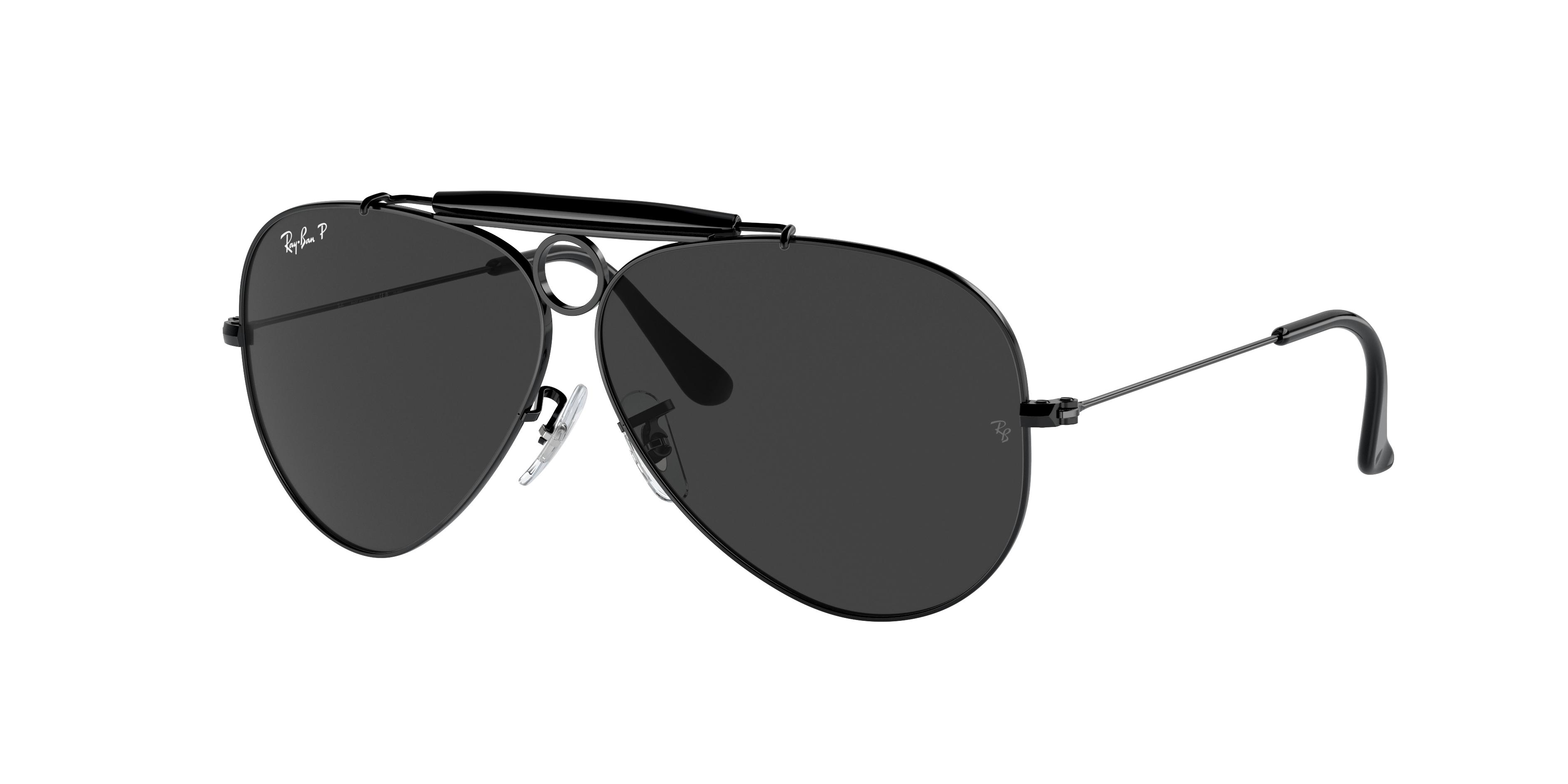 Ray-Ban Sunglasses Unisex Shooter Reloaded - Black Frame Black Lenses  Polarized 58-09 | Lyst