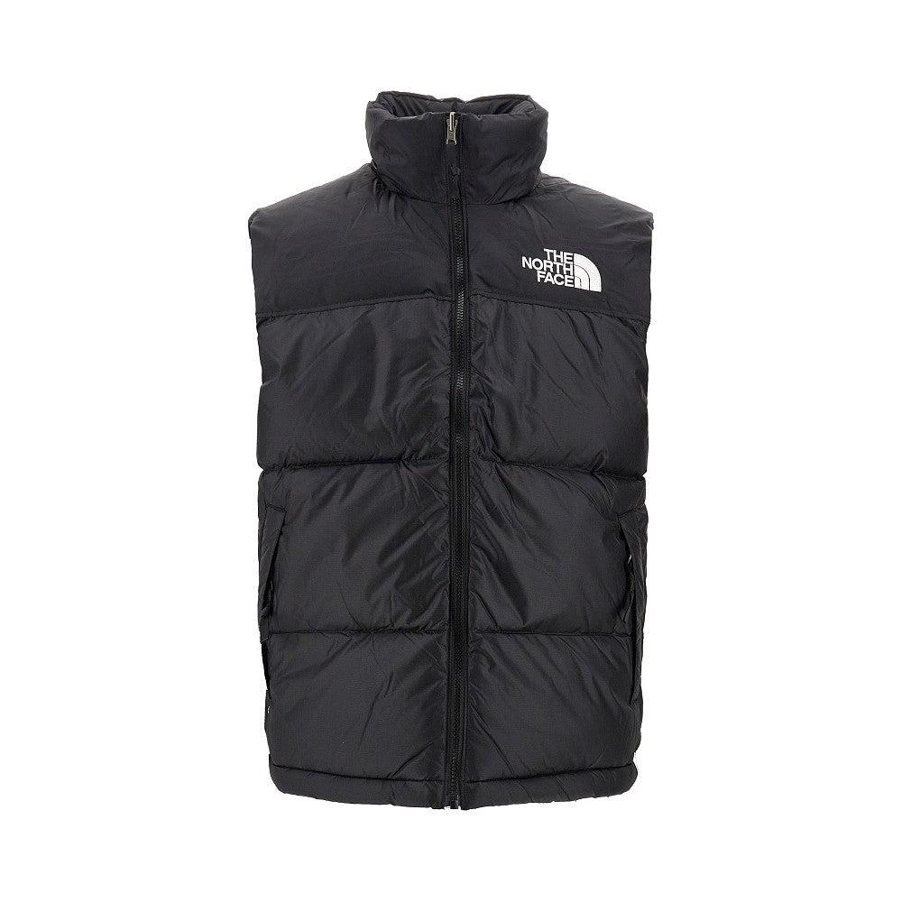 The North Face Vest, Men's Size Small polyester black type Vintage Second Hand