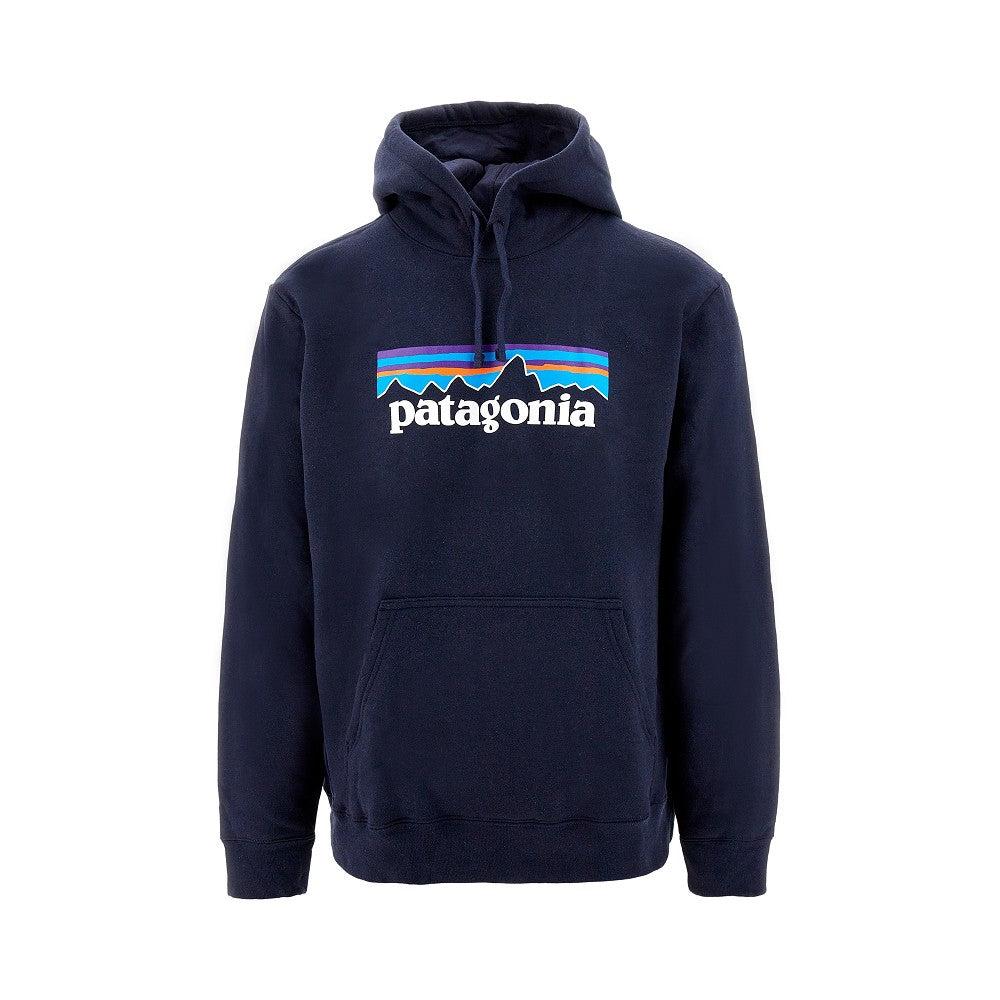 Patagonia P 6 Logo Hoodie in Blue for Men Lyst UK