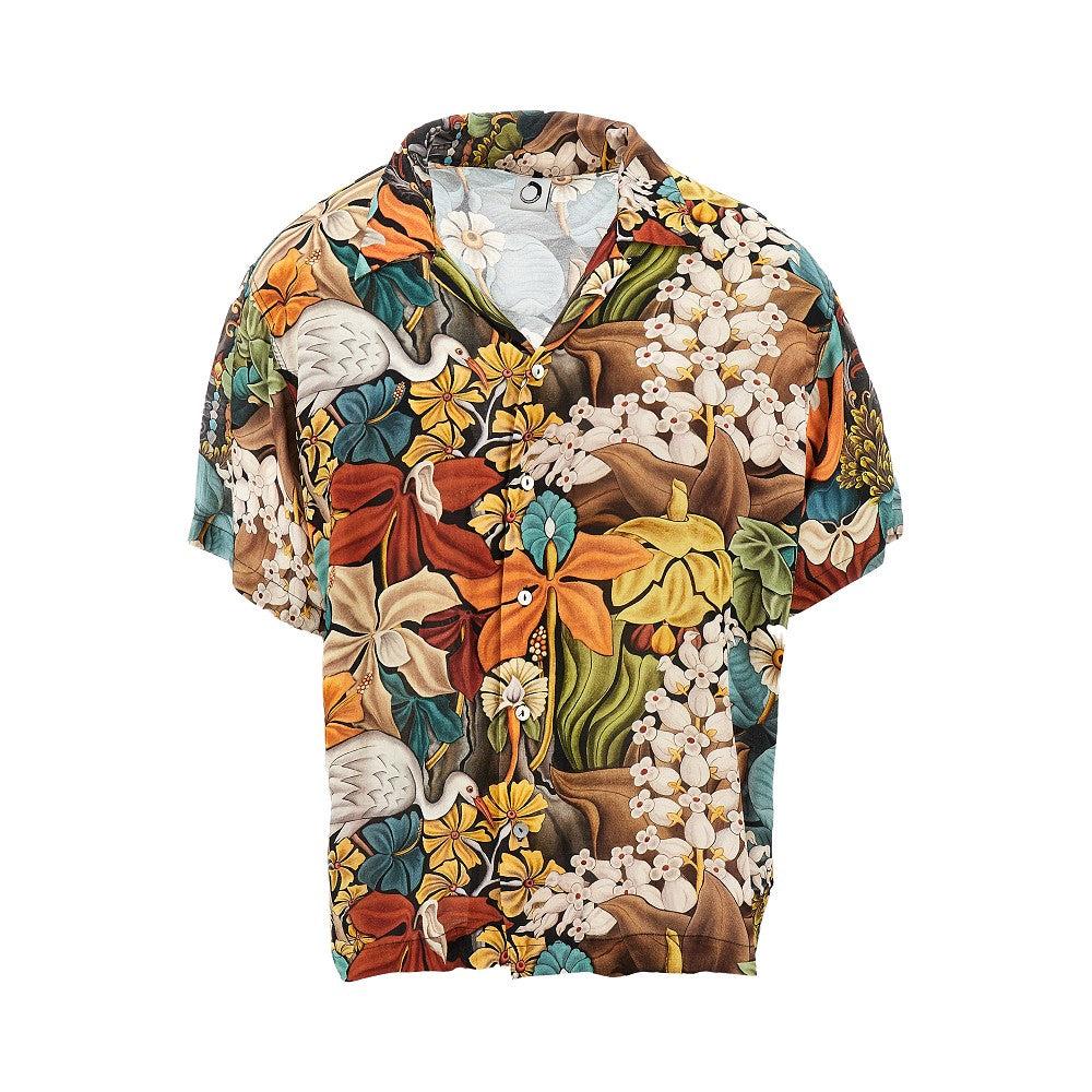 Tシャツ・カットソー ENDLESS JOY SS23 PALM SHIRT (PALMASHIRT_ECRU) BALI ASLI ECRU LONG SLEEVE SHIRT — ENDLESS JOY