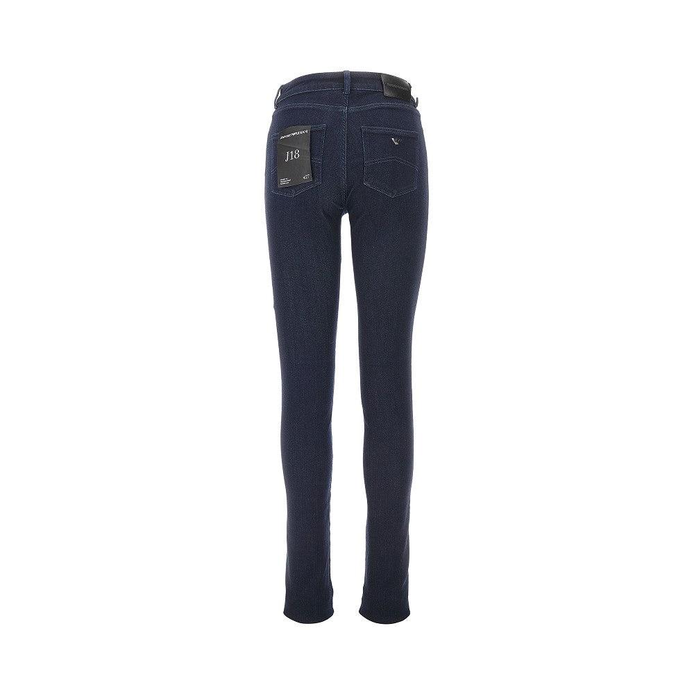 デニム・ジーパン EMPORIO ARMANI Women Denim Pants 3R2J18 2DZ4Z 0005 Black J18 high-rise skinny-leg jeans in comfort mercerised denim