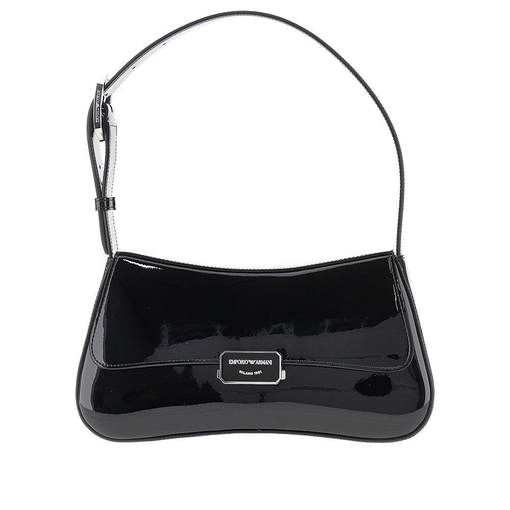 ショルダーバッグ・ポシェット EMPORIO ARMANI Women Shoulder Bags Y478EY3H27680001 Black Emporio Armani logo-print Strap Crossbody Bag | Black | FARFETCH