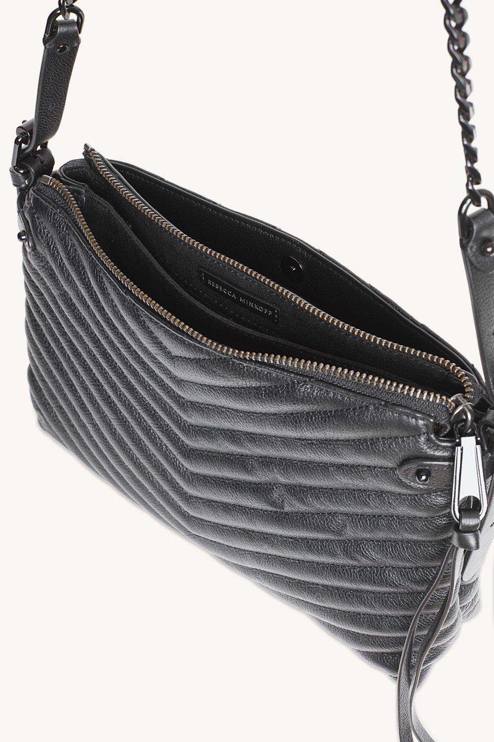 edie top zip crossbody