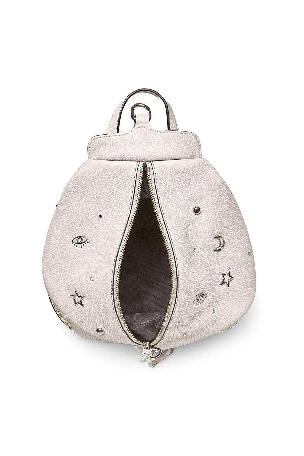 rebecca minkoff julian backpack with charms