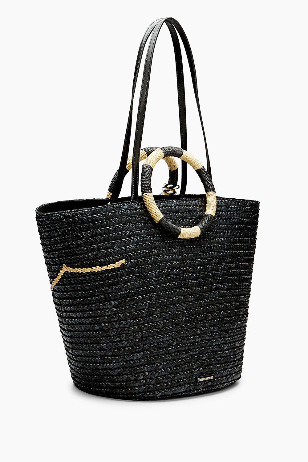 rebecca minkoff straw bolsa