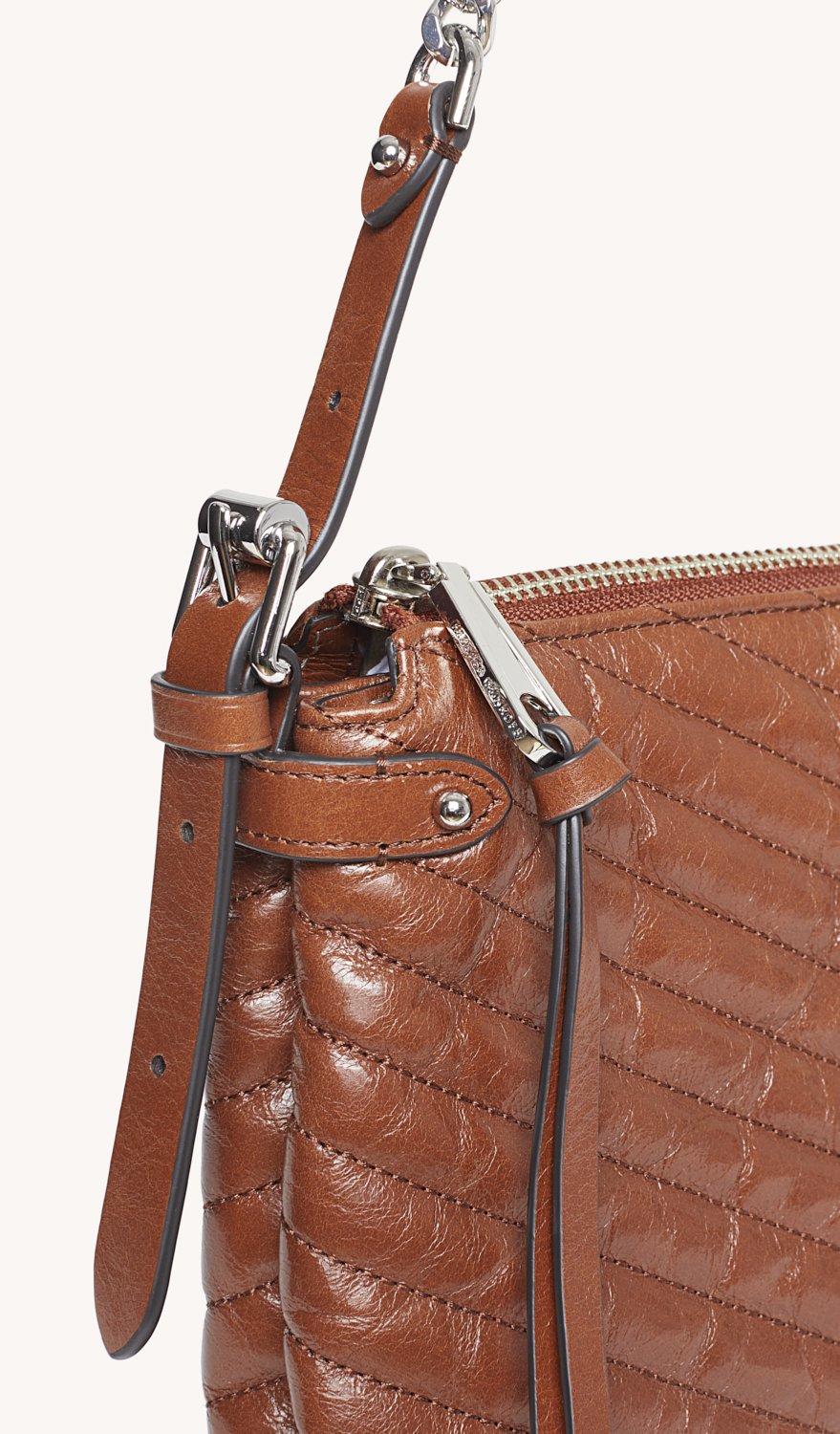 edie top zip crossbody