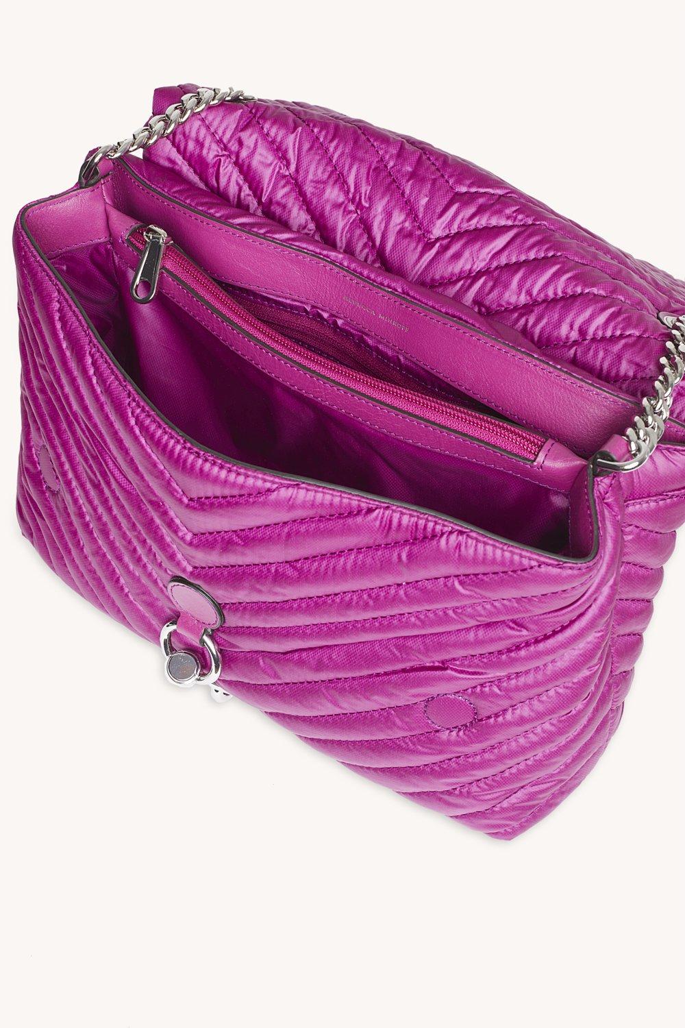 rebecca minkoff edie nylon jumbo flap shoulder