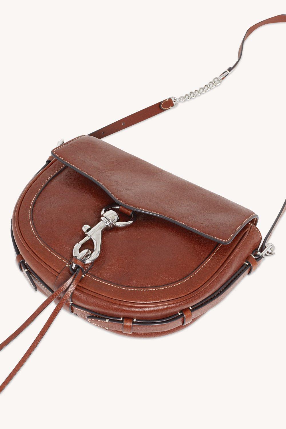 Rebecca Minkoff Leather Megan Saddle Crossbody in Red Lyst