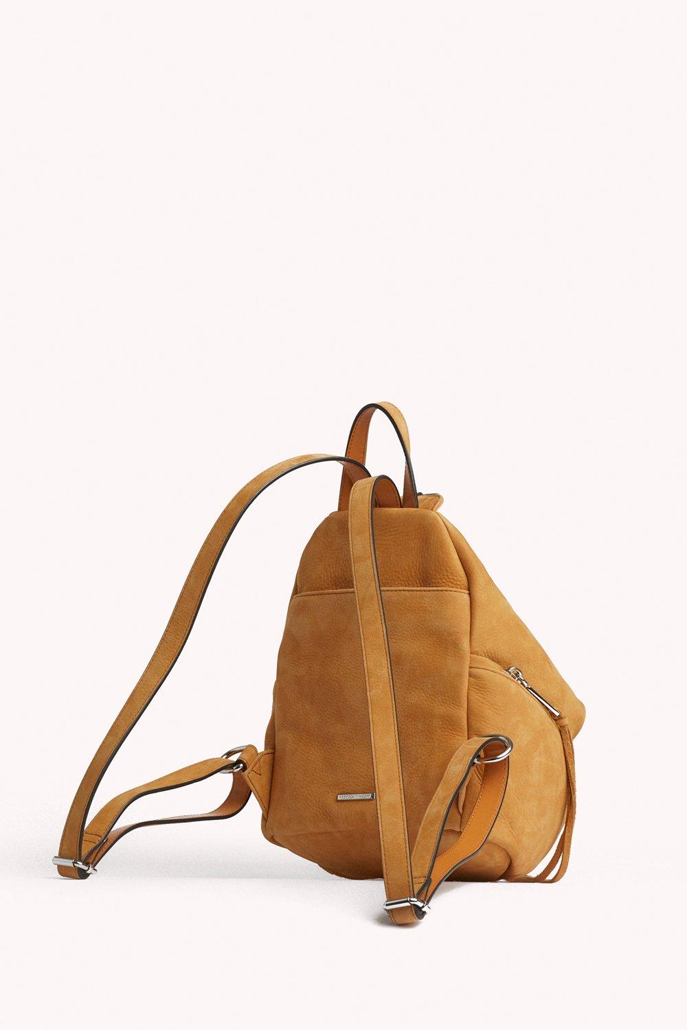 Rebecca Minkoff Leather Medium Julian Backpack in Brown Lyst