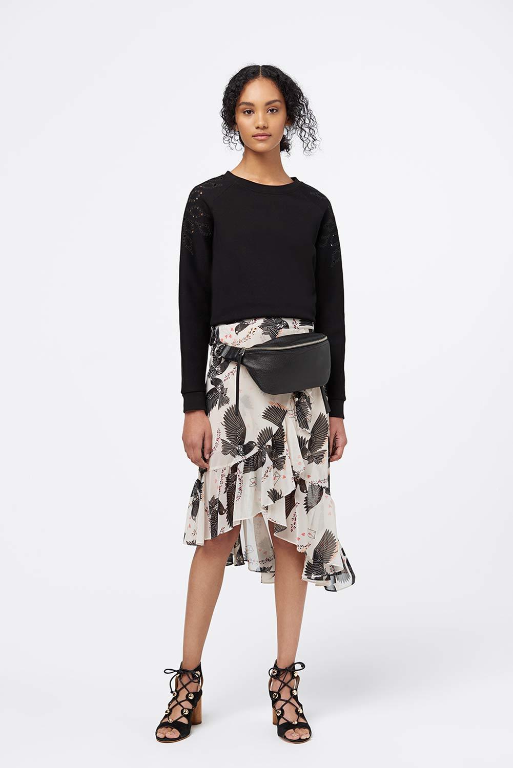 bree belt bag with webbing strap