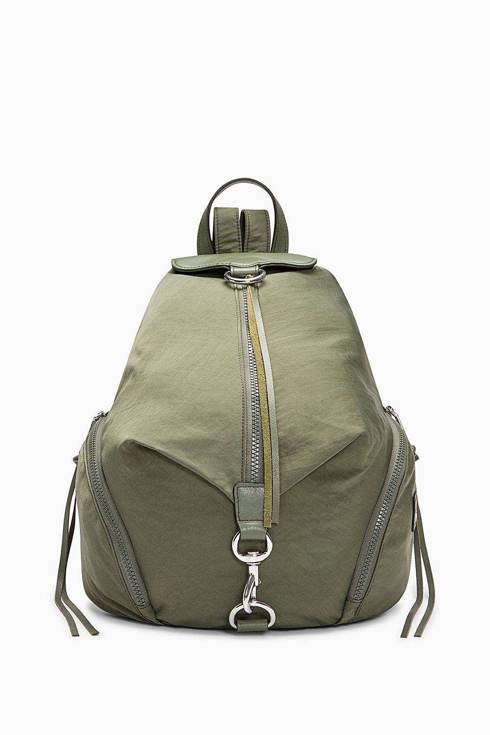 Rebecca Minkoff Synthetic Julian Nylon Backpack in Green - Save 11% - Lyst