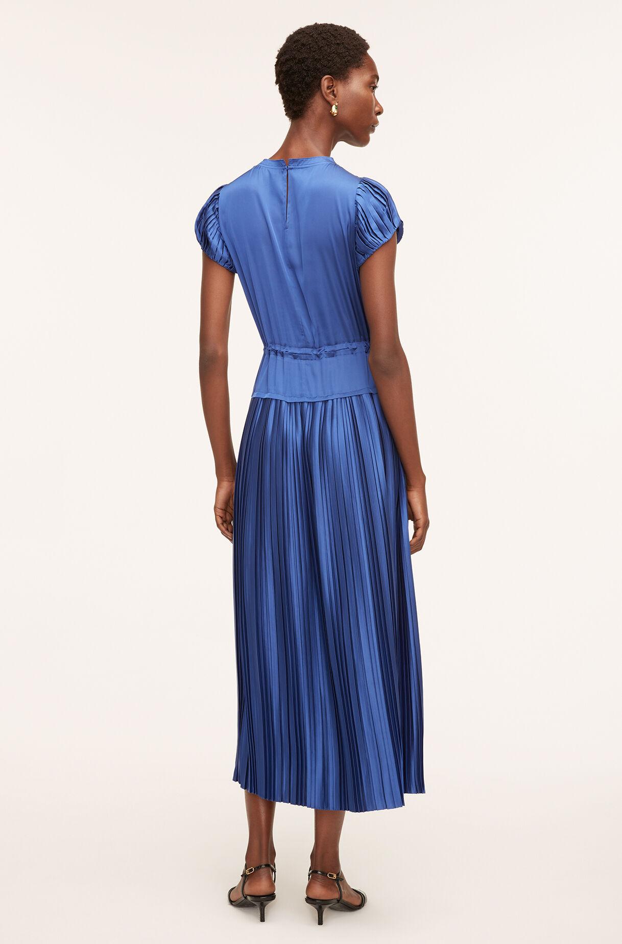 Rebecca Taylor Satin Pleated-sleeve 