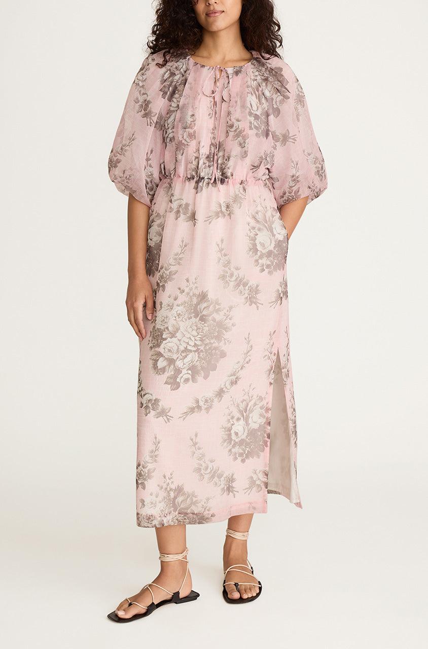 strapless open back dress Rebecca Taylor