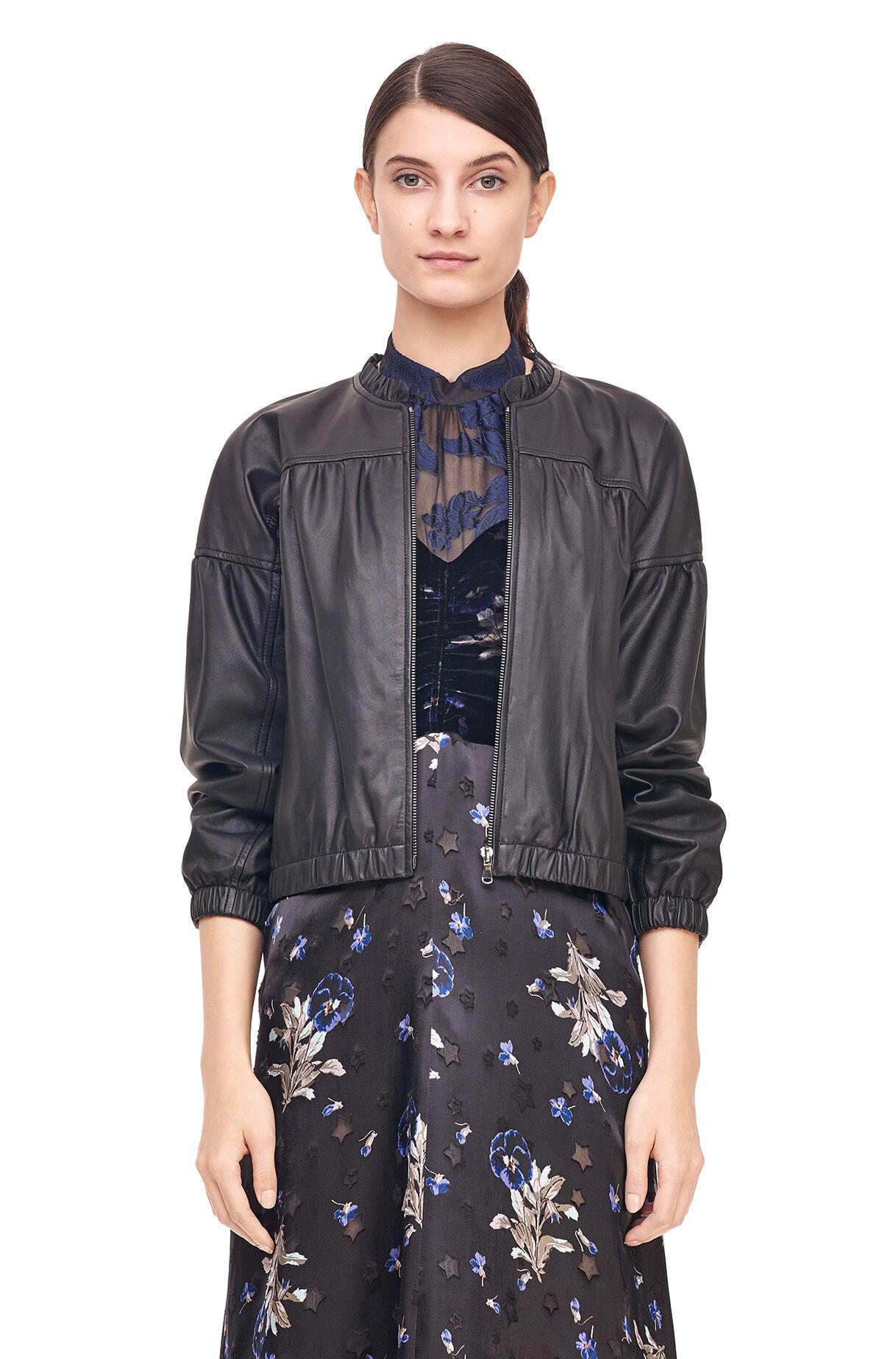 Lyst - Rebecca Taylor Embellished Tweed Jacket in Black