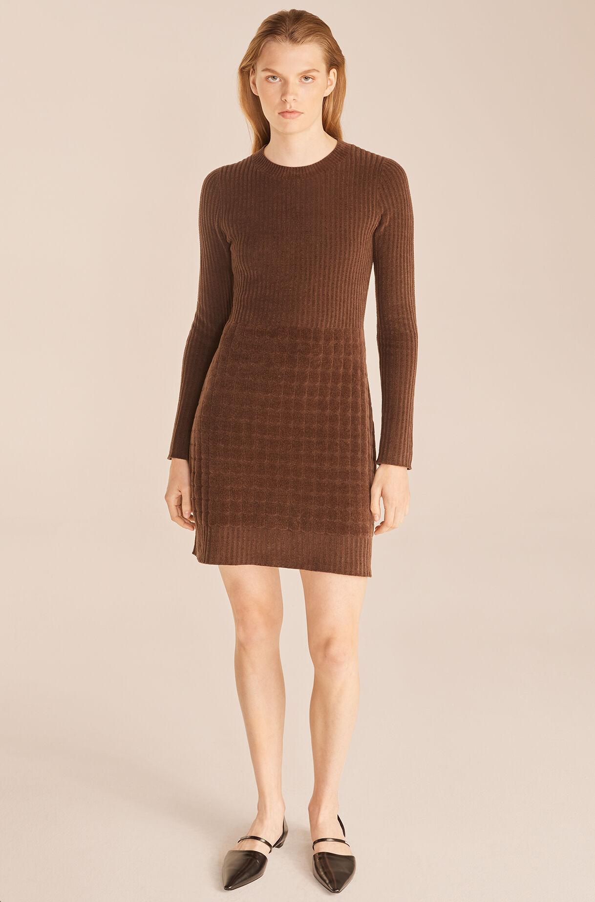 Rebecca Taylor Quilted Velvet Sweater 