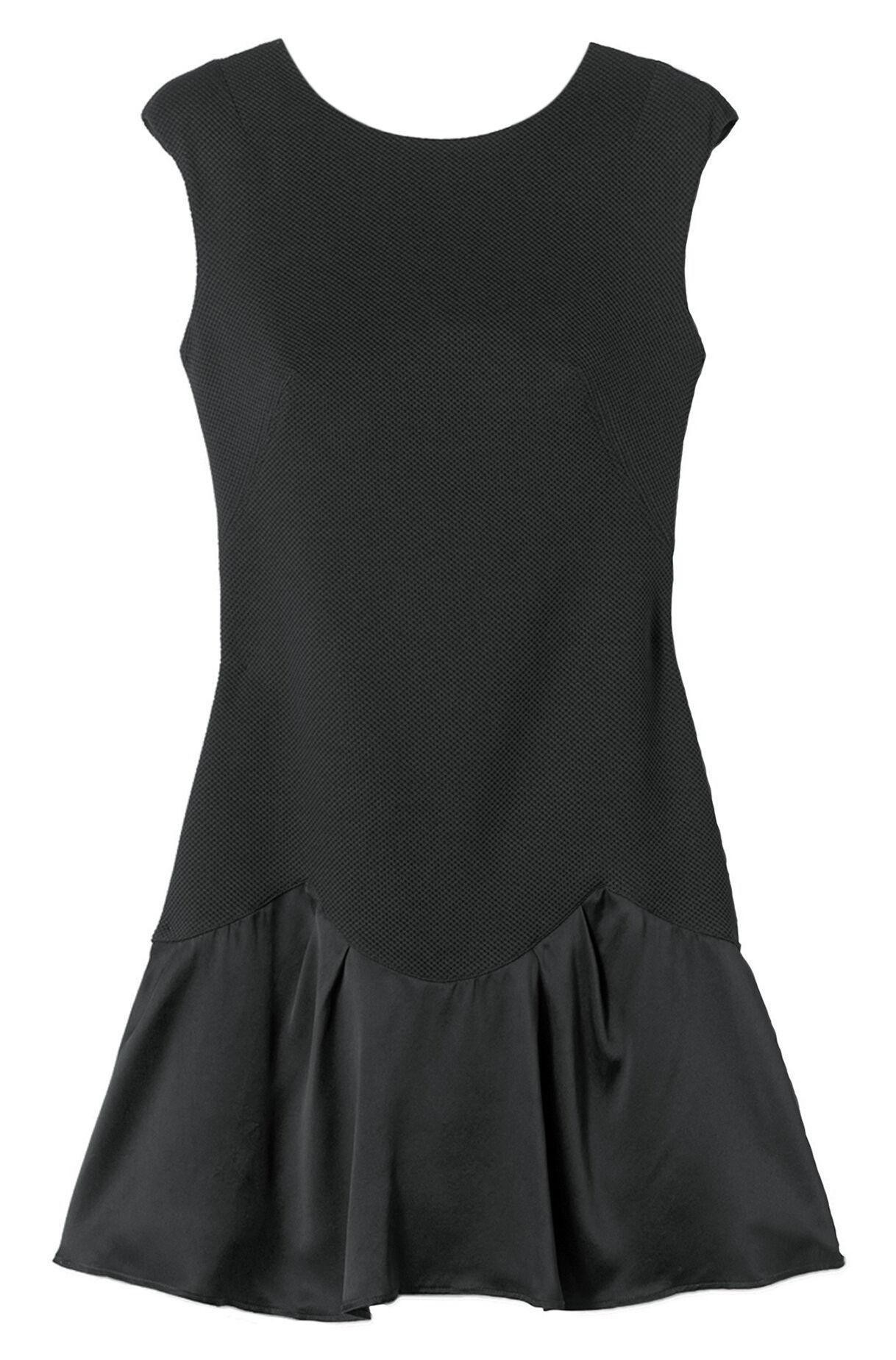 Rebecca Taylor Silk Stacy Dress in Black - Lyst