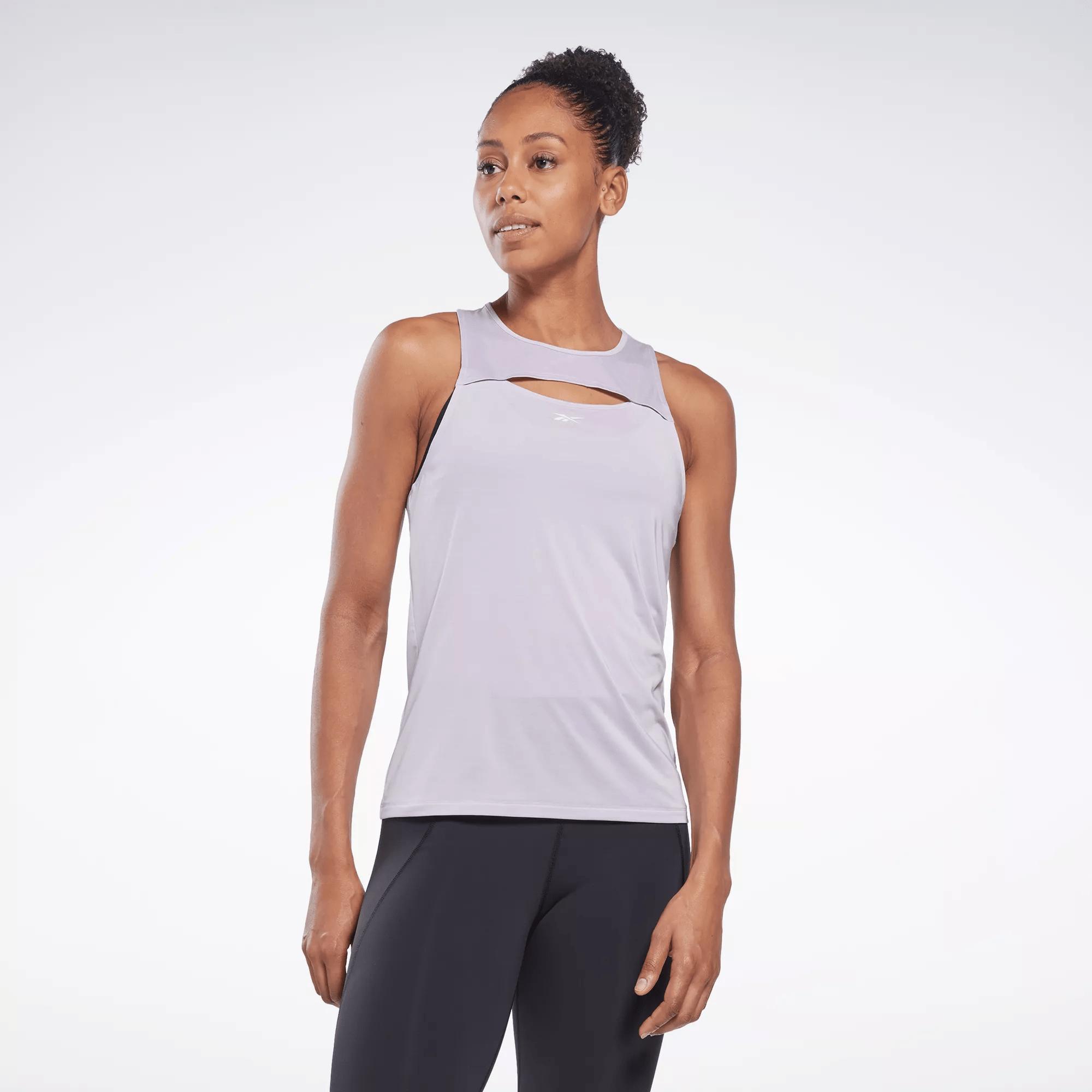 Activchill Athletic Tank Top in White |