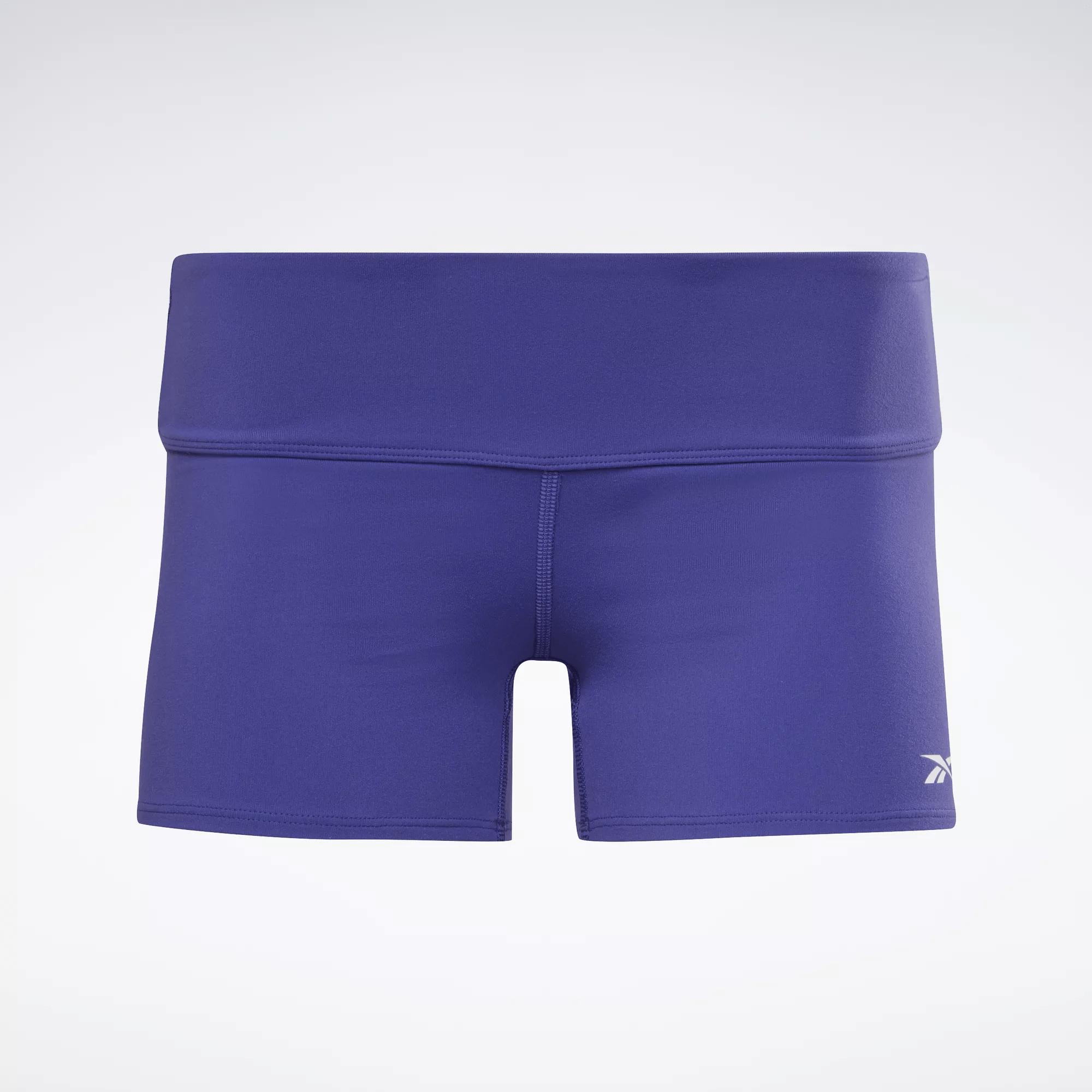 Reebok United By Fitness Chase Booty Shorts in Blue Lyst