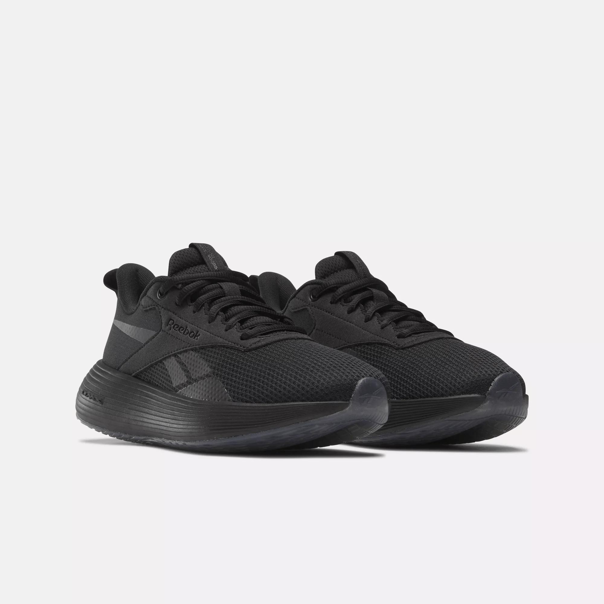 Reebok Dmx Comfort + Walking Shoes in Black | Lyst