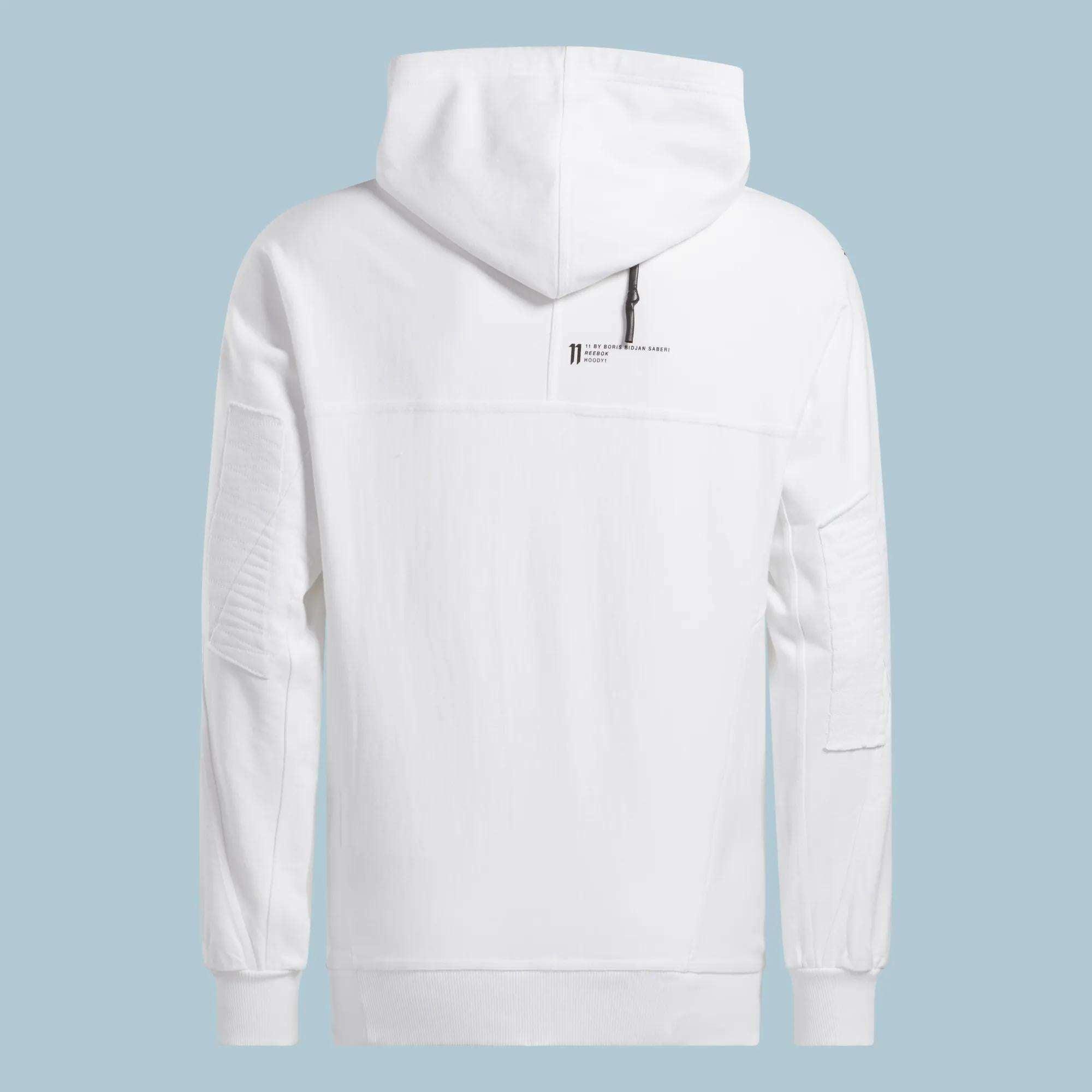 Reebok X 11 By Boris Bidjan Saberi Ltd Constructed Hoodie in White 