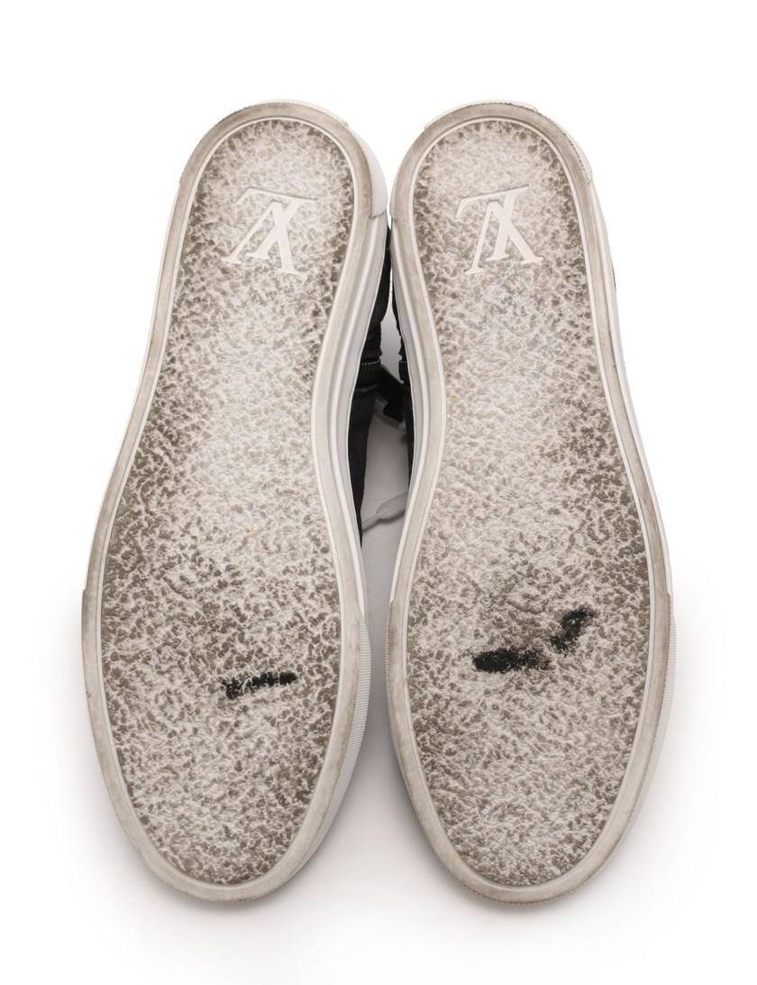 Louis Vuitton Men's Trainer Sneakers Monogram Denim - ShopStyle