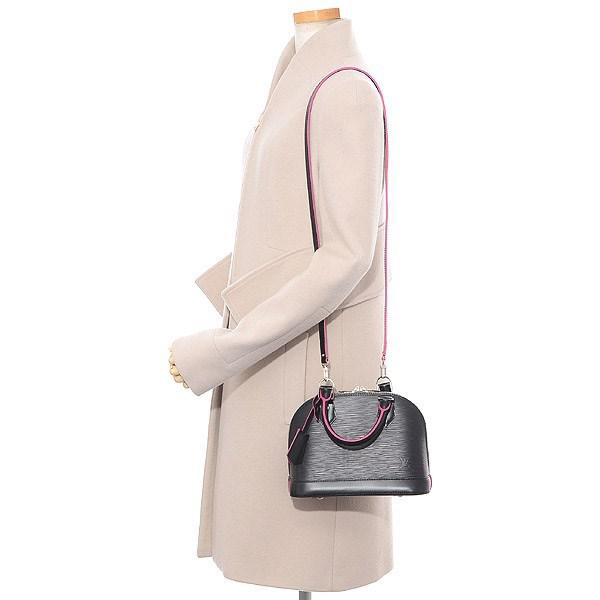 Louis Vuitton Leather Epi Alma Bb 2 Way Shoulder Bag Noir / Hot Pink M54160 - Lyst