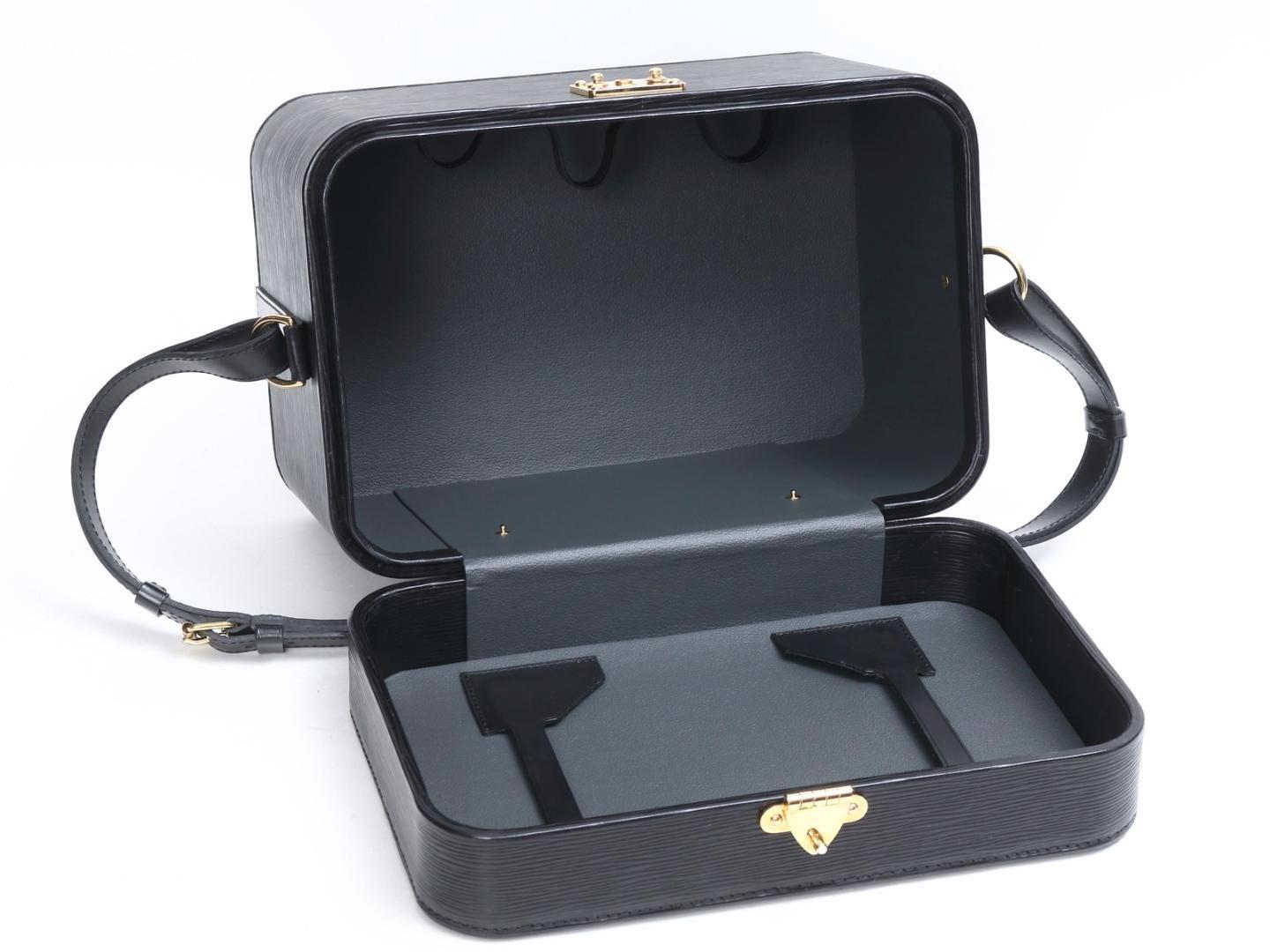 Louis Vuitton Vanity Box Bag Black Epi Leather M48002 - Lyst