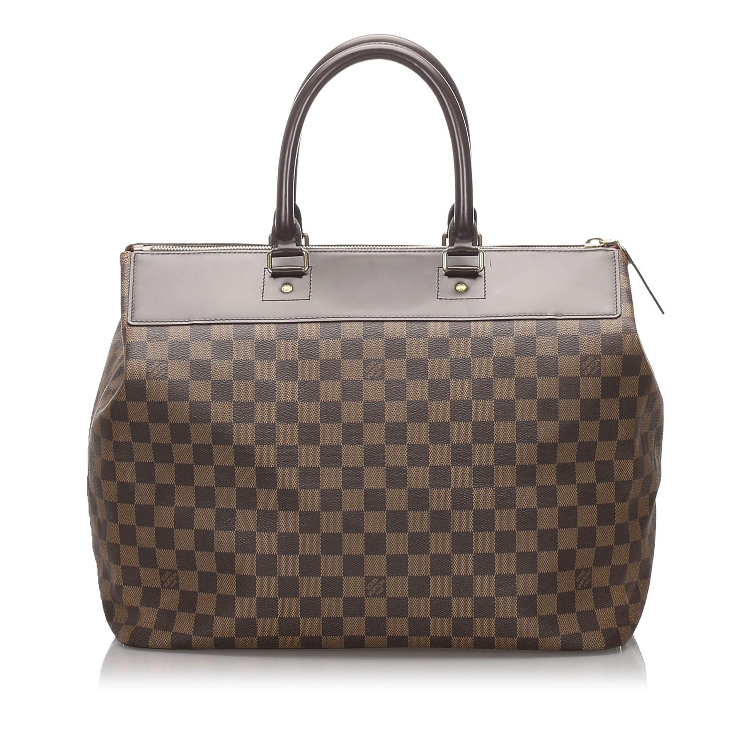 Louis Vuitton Canvas Brown Damier Ebene Greenwich Pm Bag for Men - Lyst