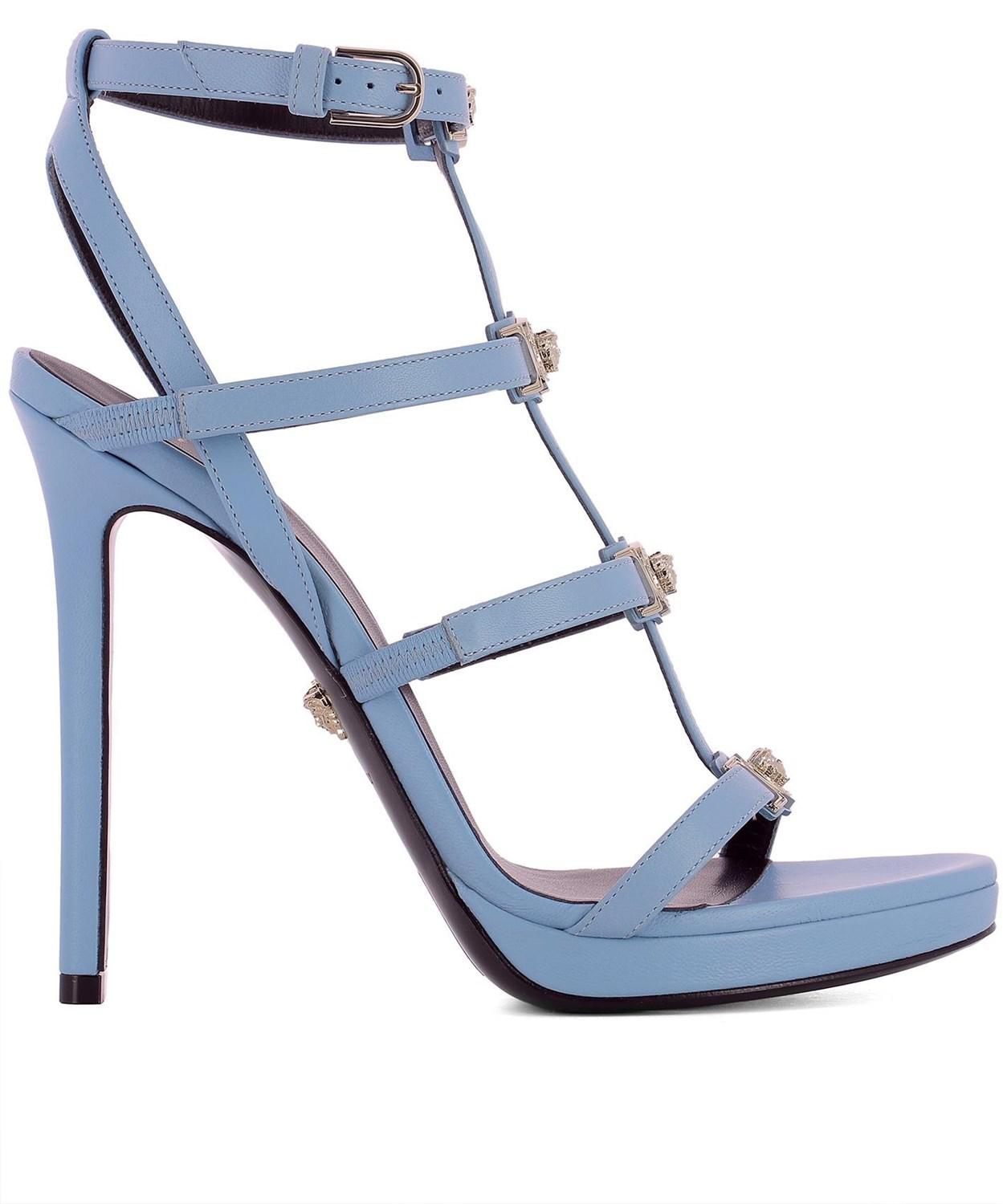 baby blue sandals heels