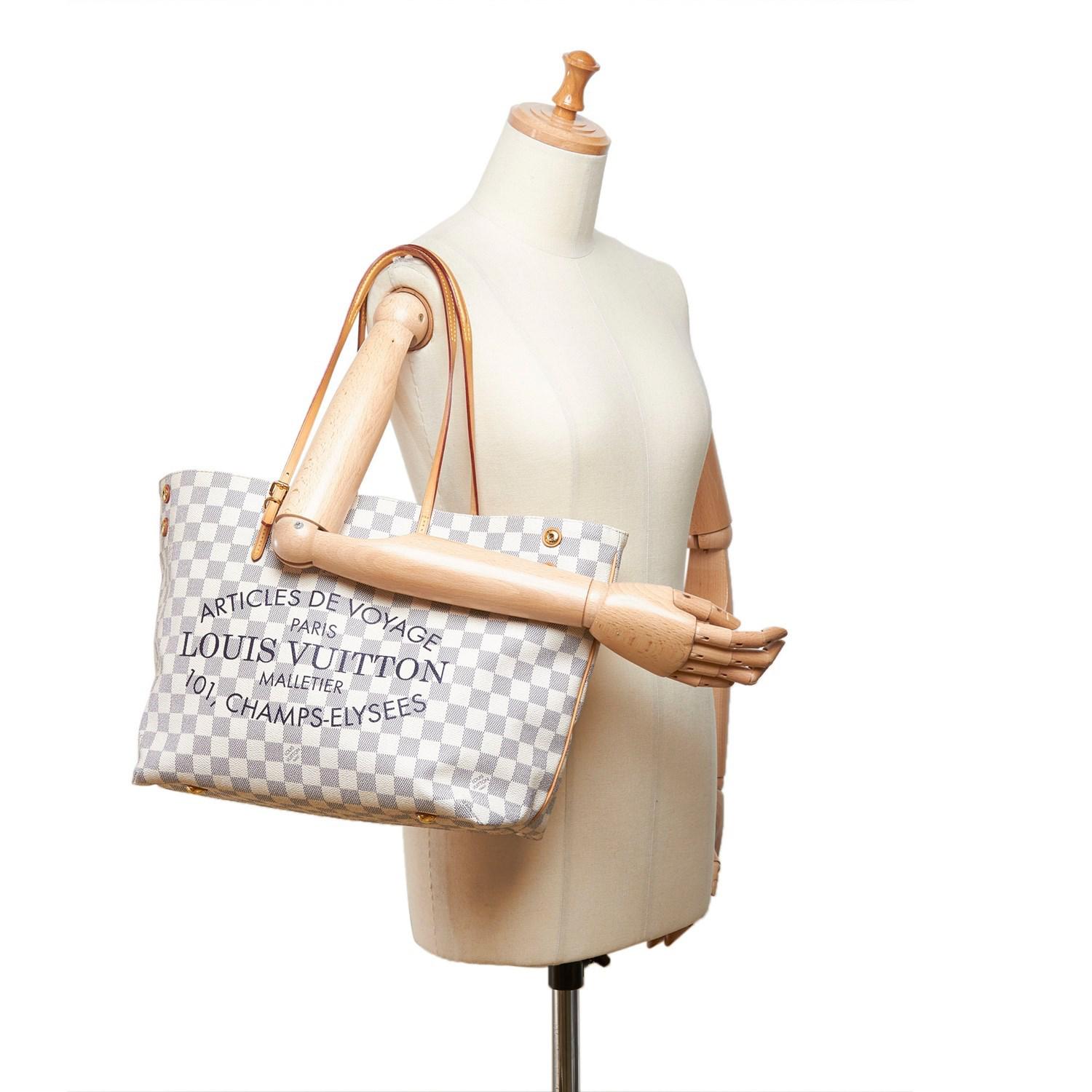 louis vuitton cabas damier azur