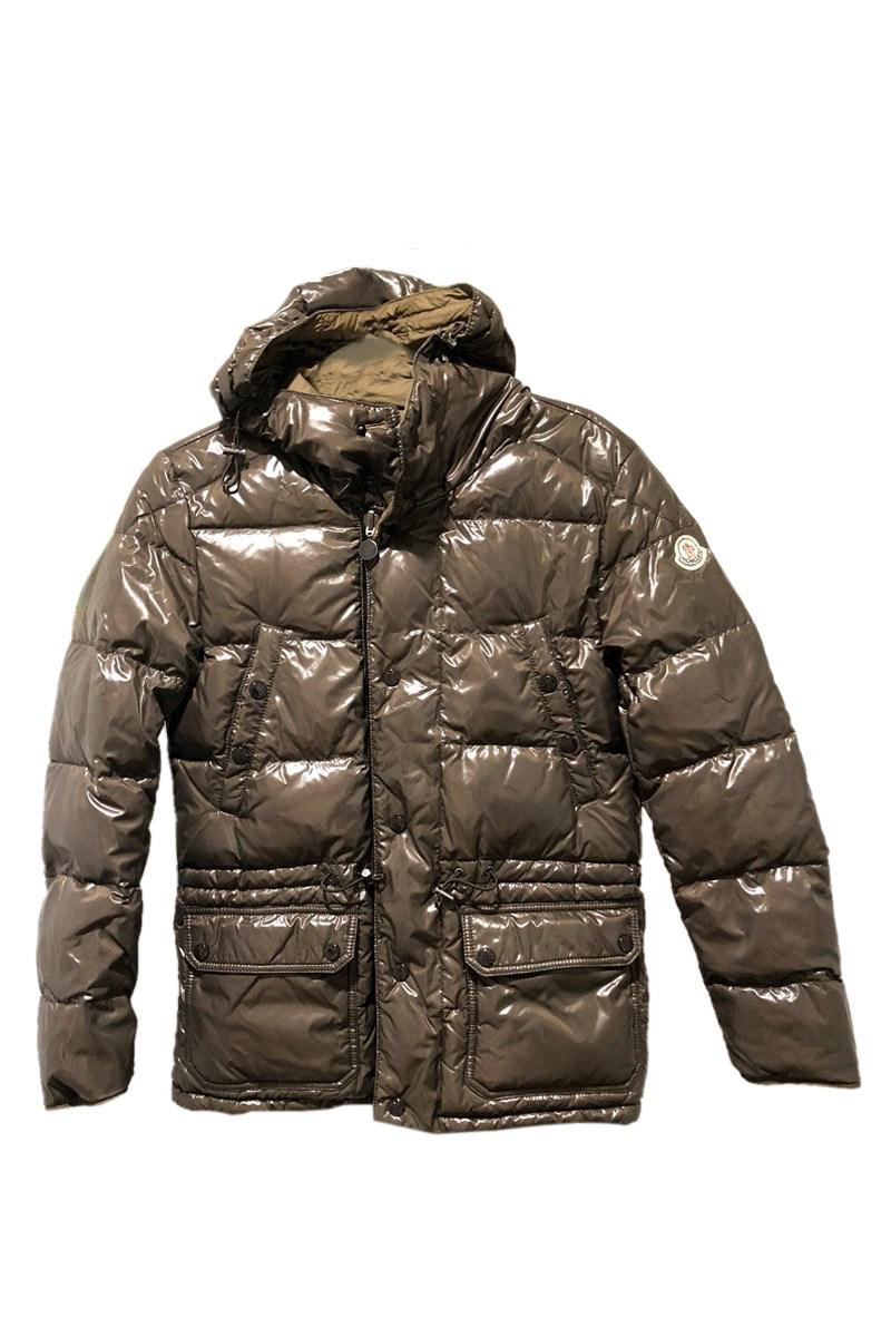 Moncler Synthetic Men's Hollywood Reversible Puffer Jacket Khaki/light Brown  for Men - Lyst