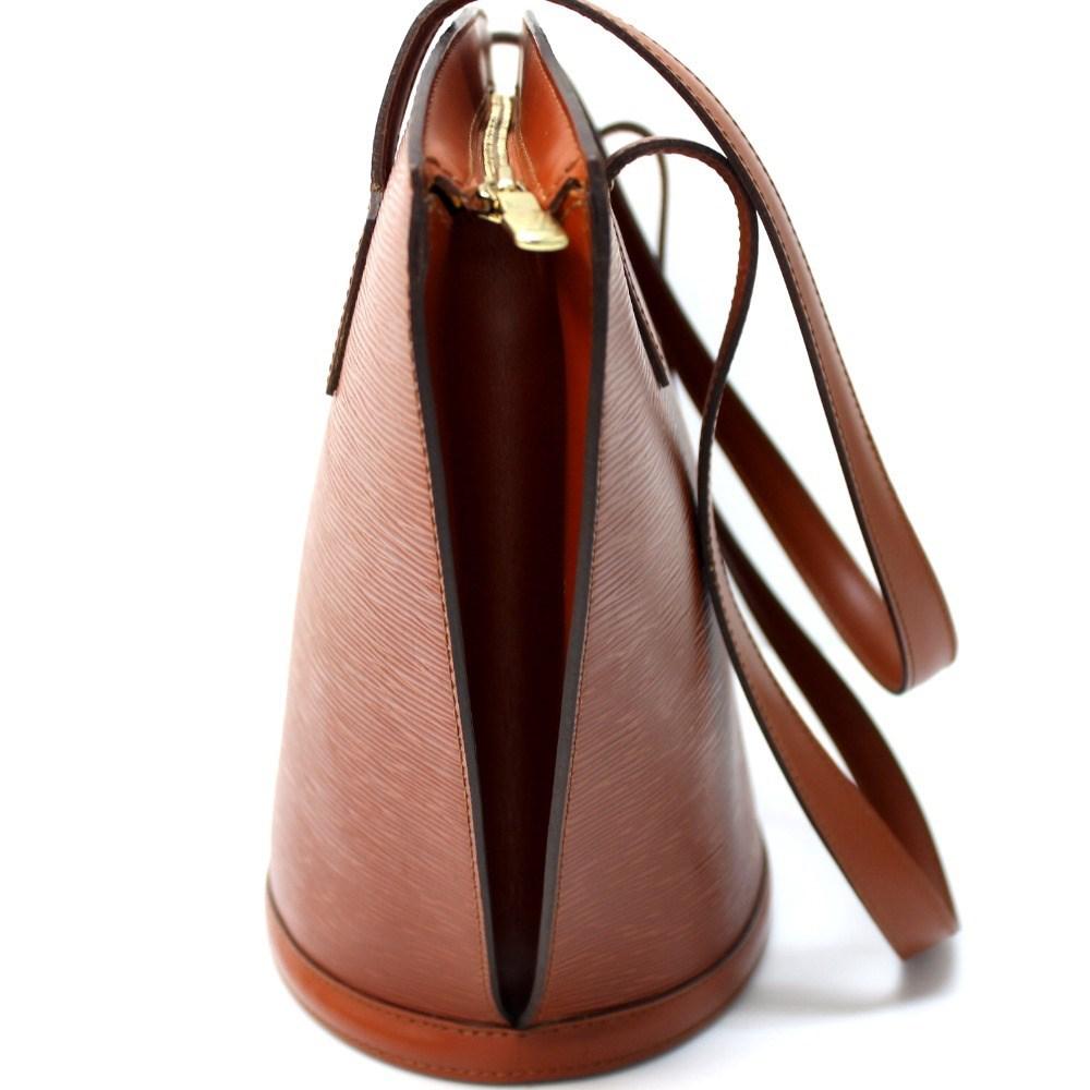 Louis Vuitton Epi Saint Jacques Shopping Tote Bag Shoulder Bag Brown Epi Leather M52263 - Lyst