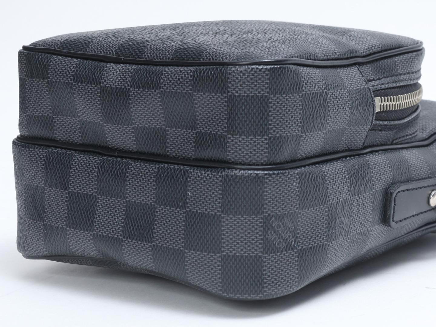 Louis Vuitton Rem Shoulder Crossbody Bag N41446 Damier Graphite Gray - Lyst