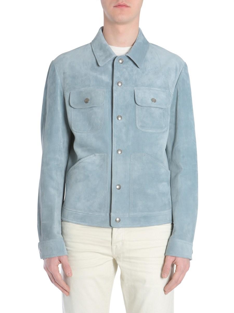 baby blue mens jacket