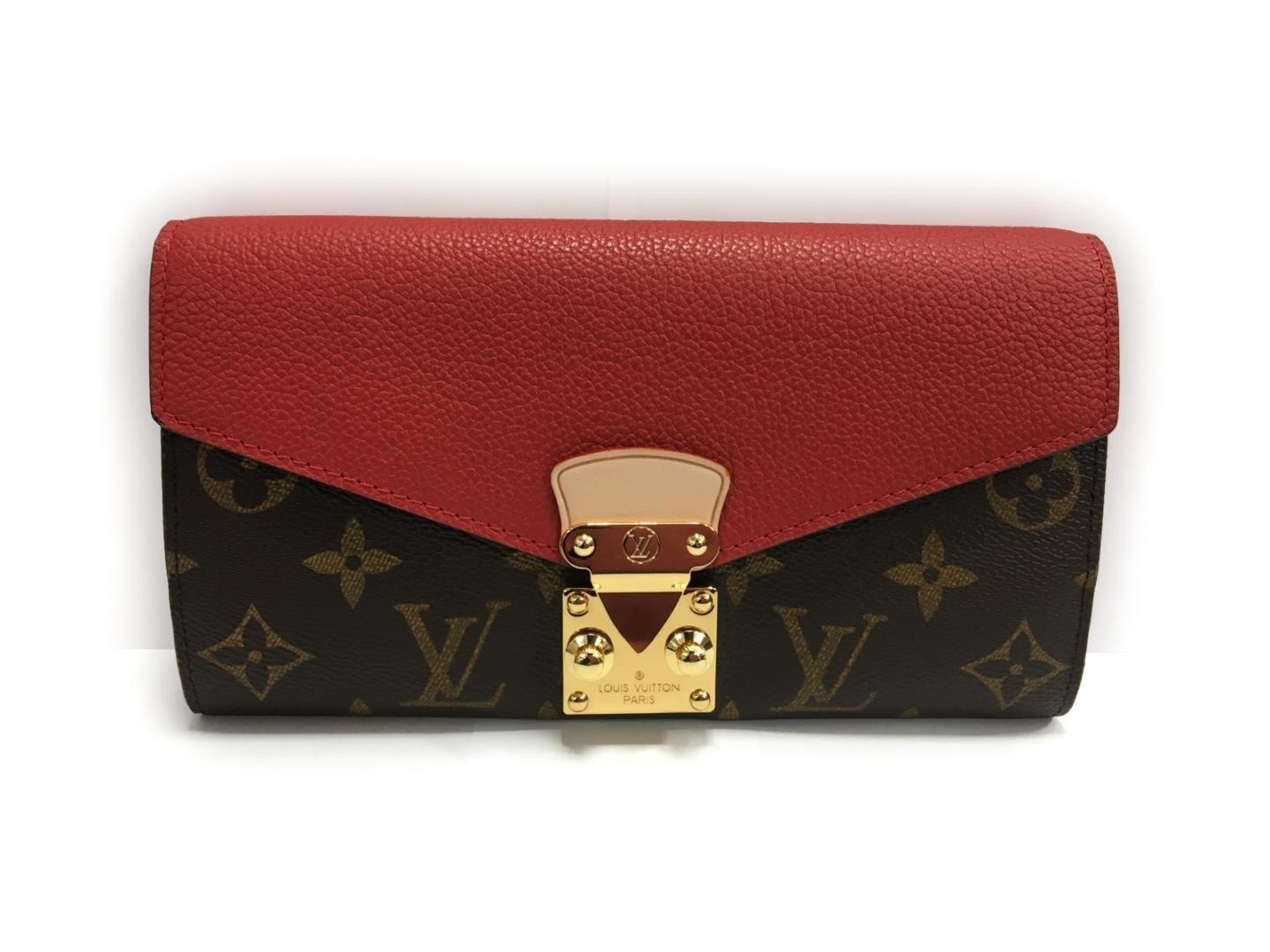 Louis Vuitton Women's Wallet Red Inside Paul Smith