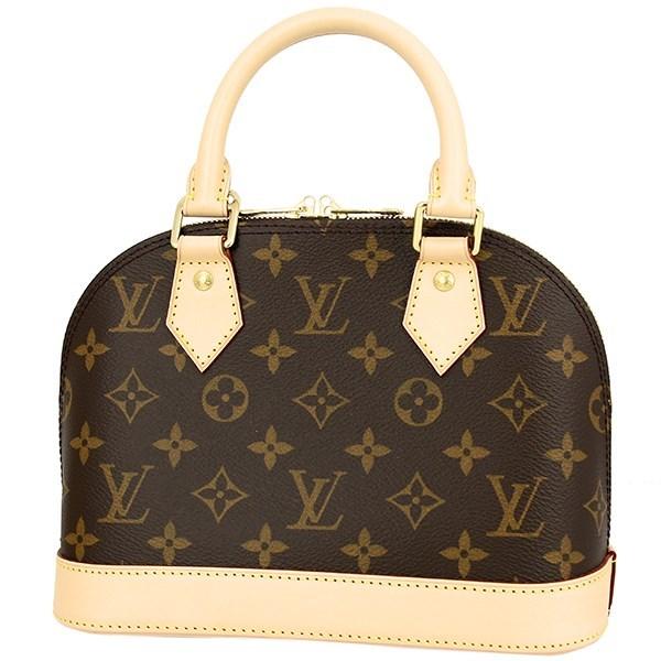 Louis Vuitton Canvas Alma Bb Monogram Handbag Mini Shoulder Bag Brown [new] - Lyst